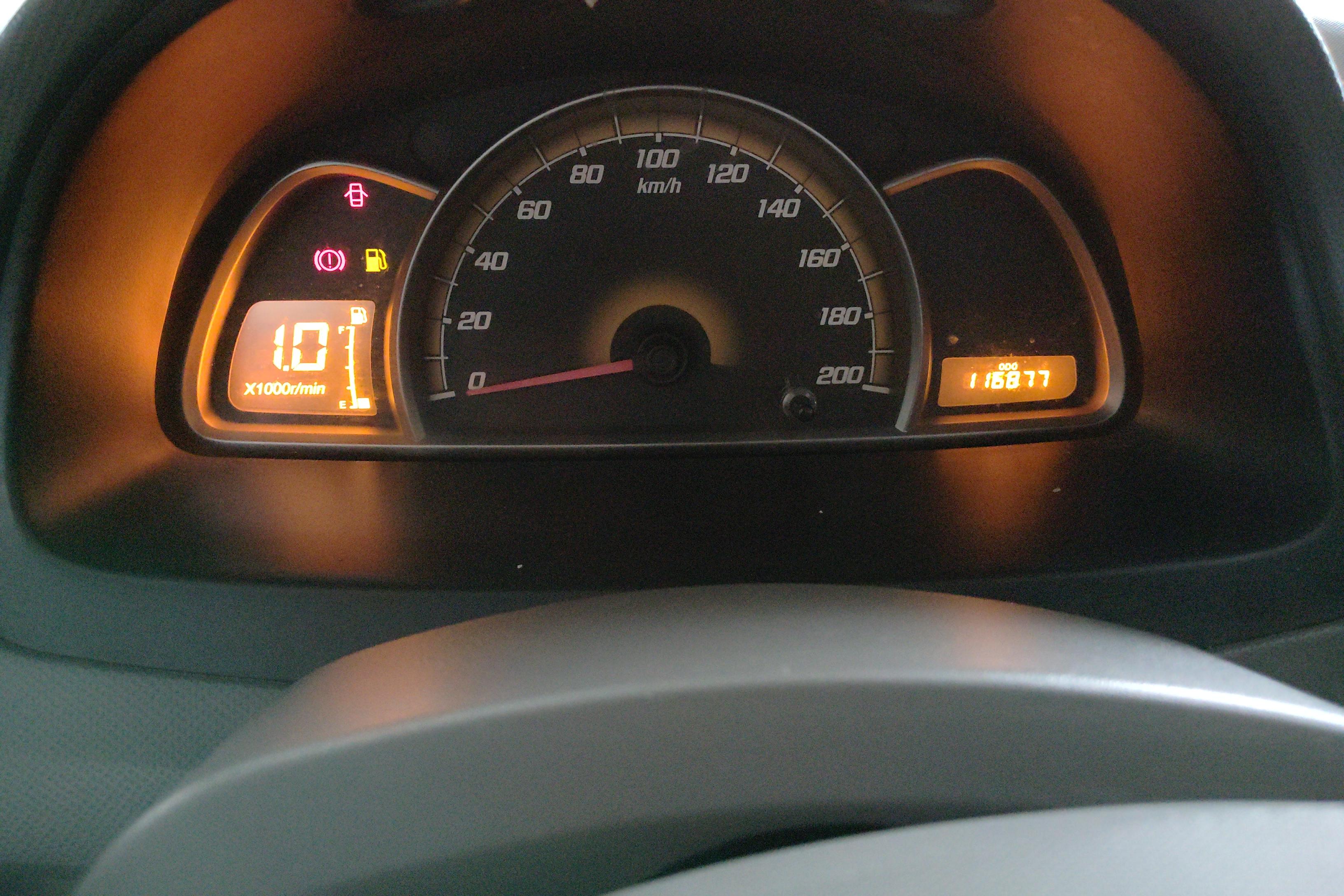 雪佛兰赛欧 2013款 1.2L 手动 4门5座三厢车 时尚版 (国Ⅳ) 