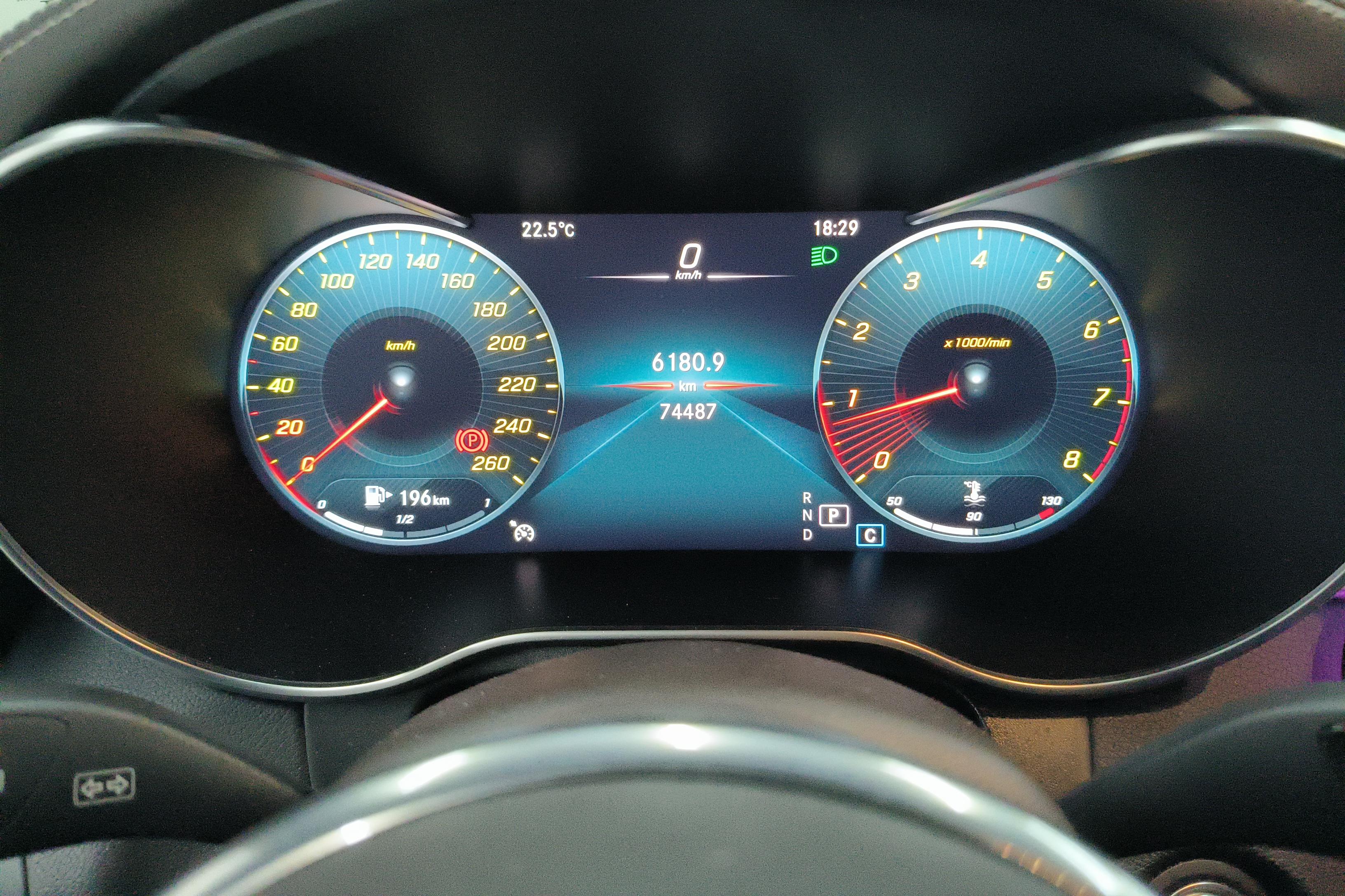 奔驰GLC 260L 2021款 2.0T 自动 豪华型 (国Ⅵ) 