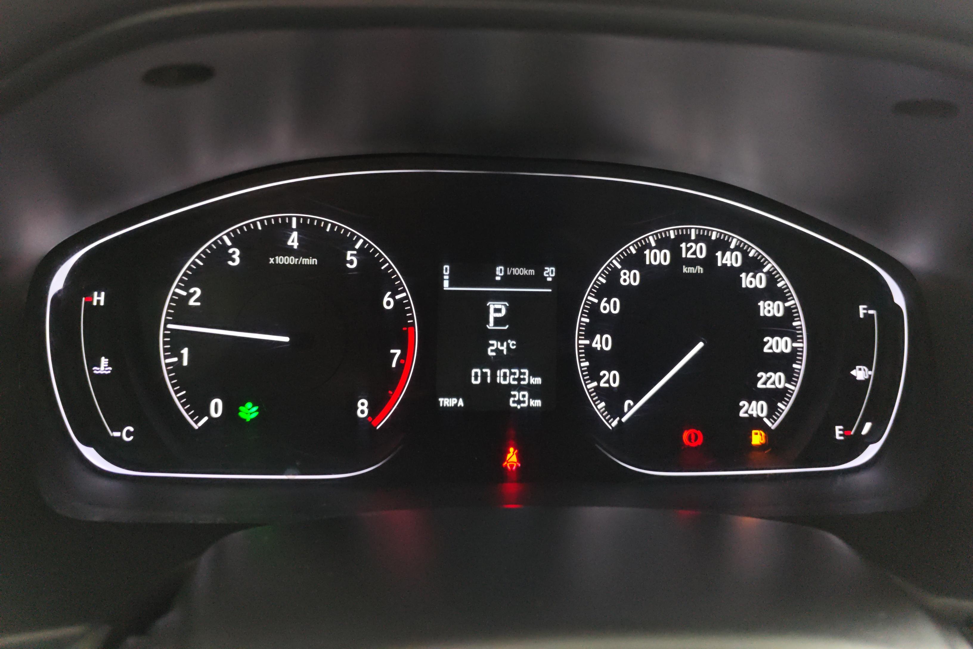 本田雅阁 2018款 1.5T 自动 260TURBO精英版 (国Ⅵ) 