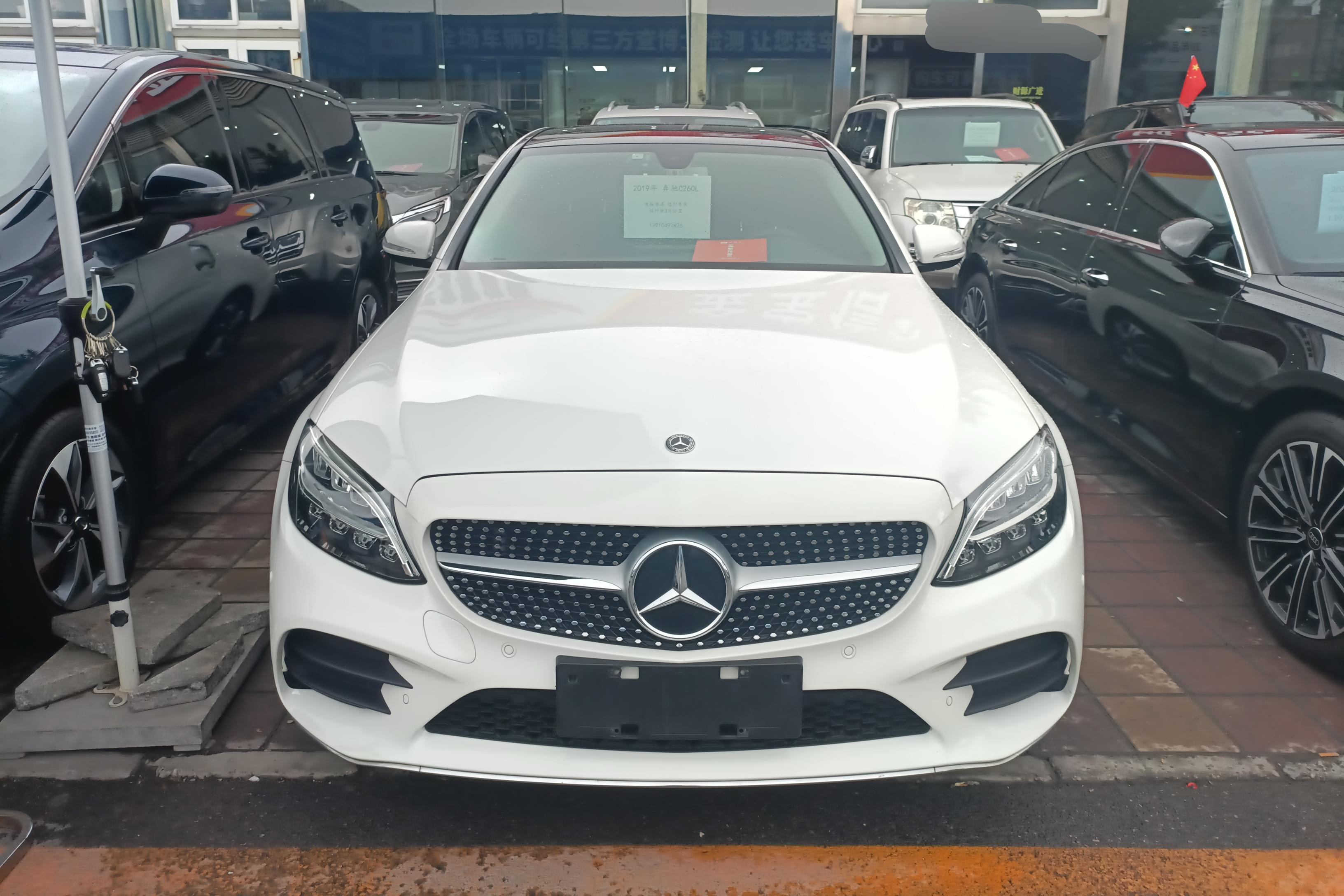 奔驰C级 C260L 2019款 1.5T 自动 运动版改款 (国Ⅵ) 