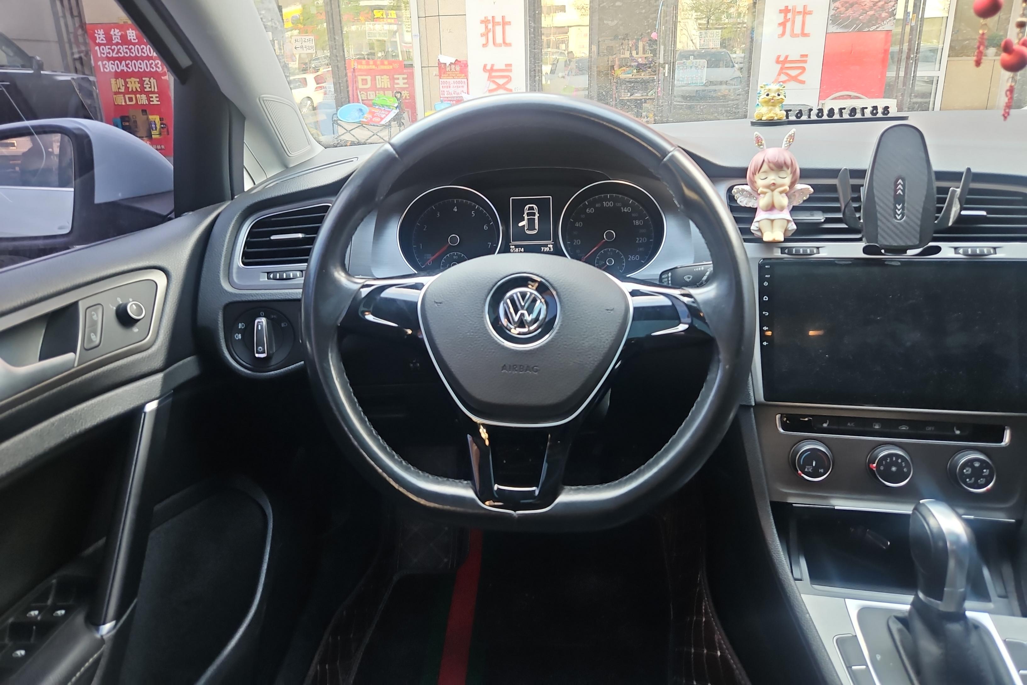 大众高尔夫 2016款 1.6L 自动 汽油 舒适型 (国Ⅴ) 