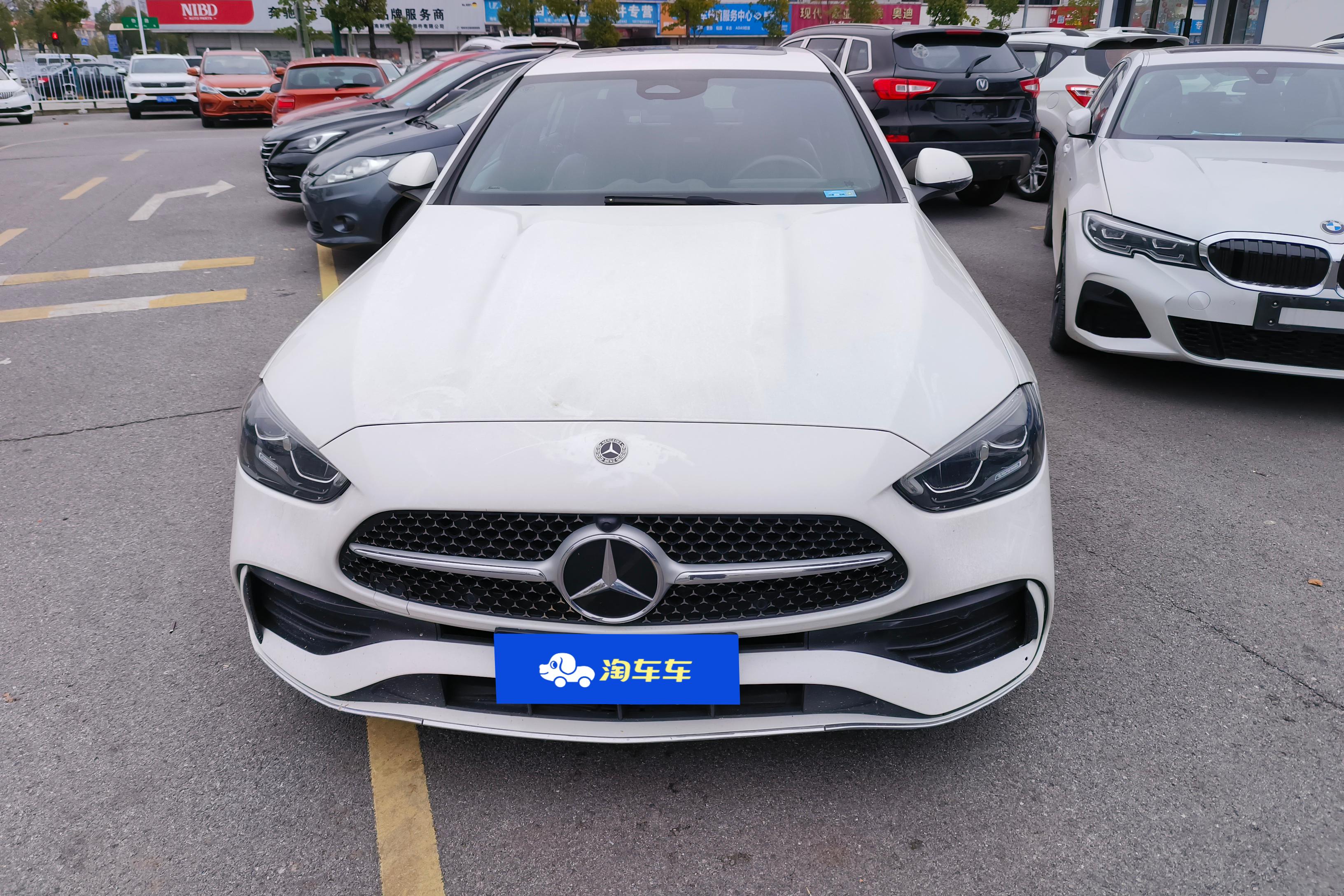 奔驰C级 C200L 2022款 1.5T 自动 运动版 (国Ⅵ) 