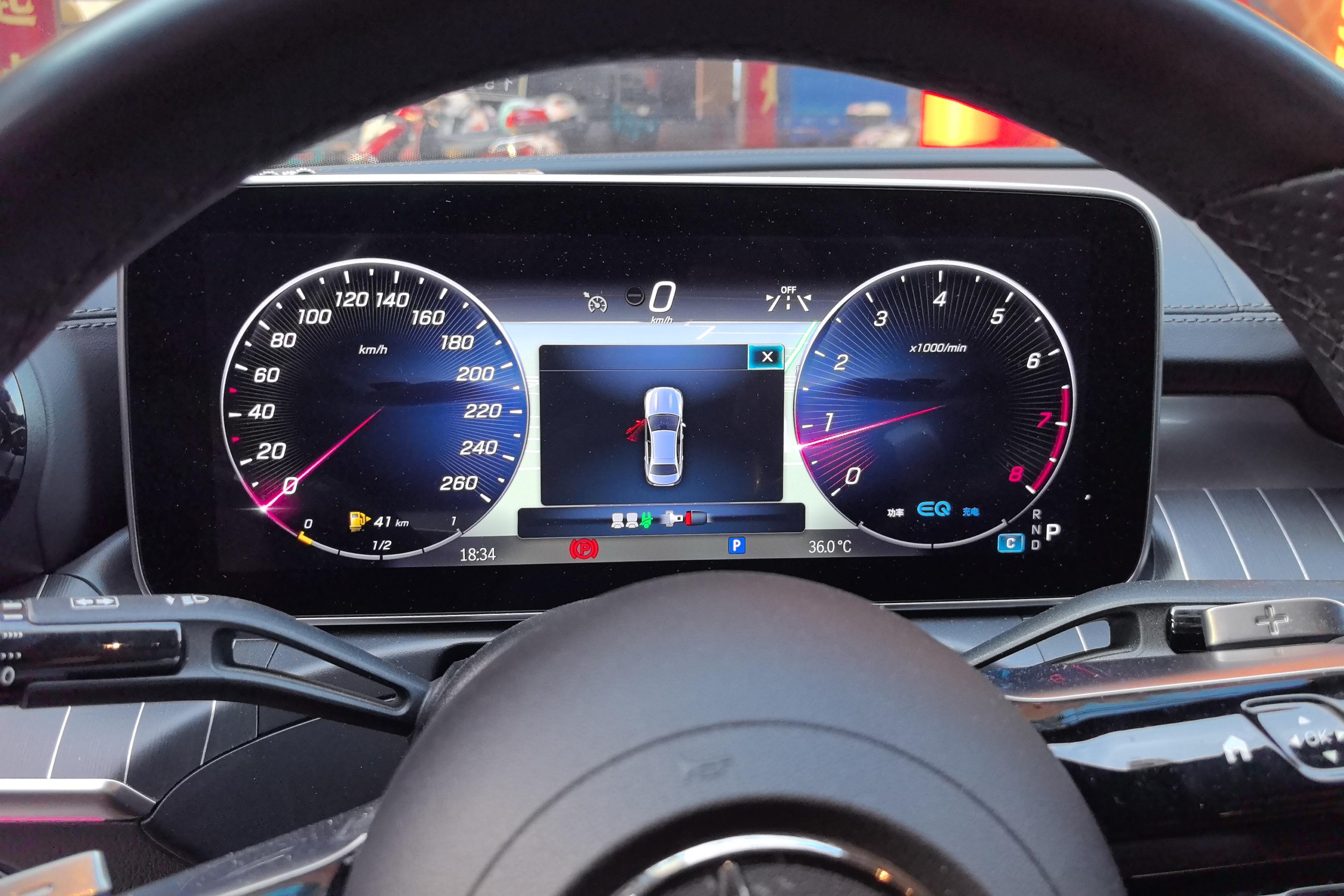 奔驰C级 C260L 2022款 1.5T 自动 运动版 (国Ⅵ) 