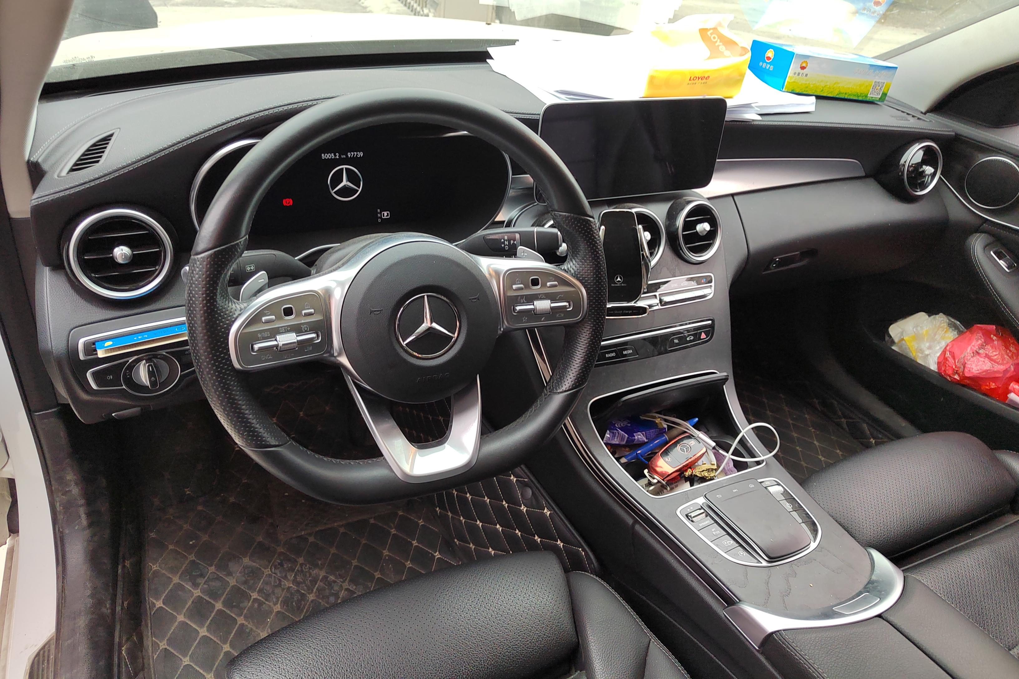 奔驰C级 C260L 2021款 1.5T 自动 运动版 (国Ⅵ) 