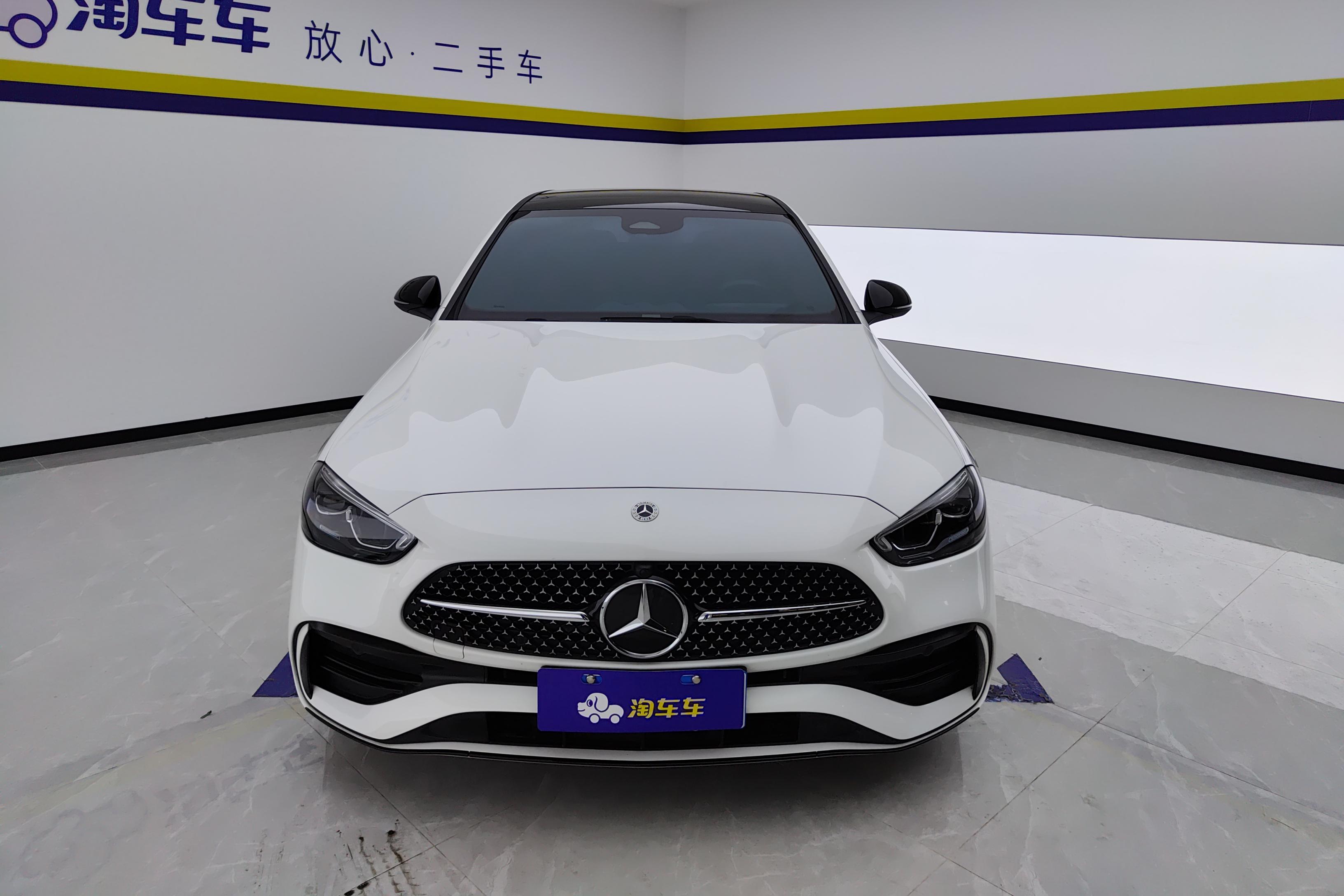 【郑州二手奔驰C级】奔驰C级 C260L 2023款 1.5T 自动 皓夜运动版