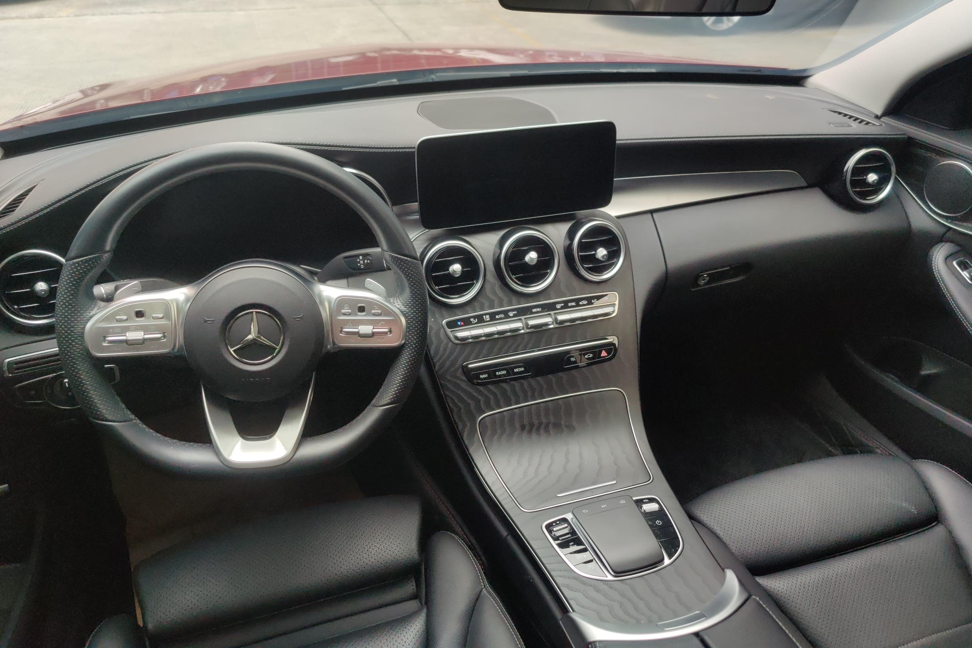 奔驰C级 C200L 2021款 1.5T 自动 时尚型运动版 (国Ⅵ) 