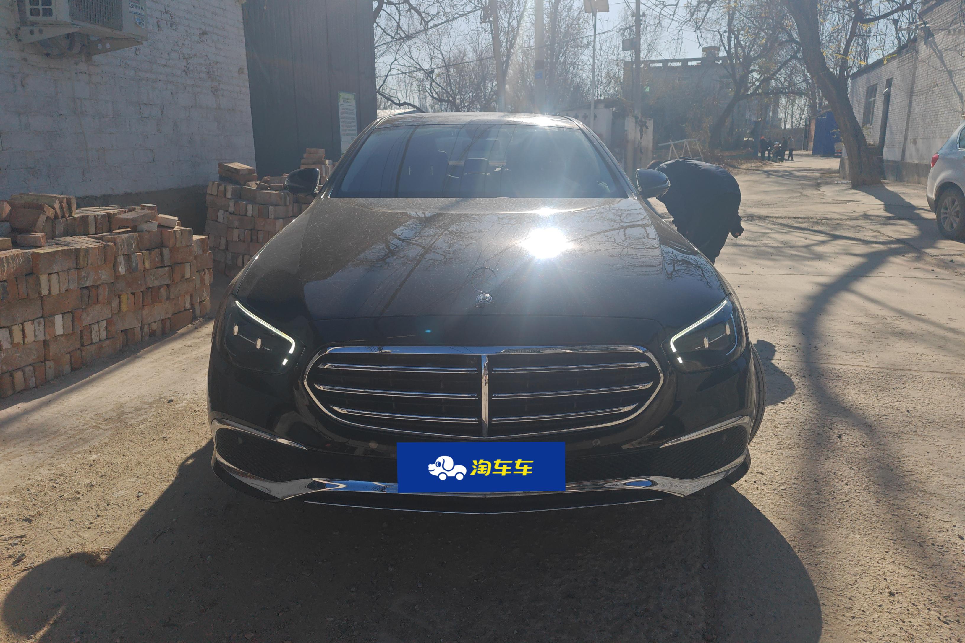 【保定二手奔驰E级】奔驰E级 300L 2022款 2.0T 自动 汽油 改款三豪华型