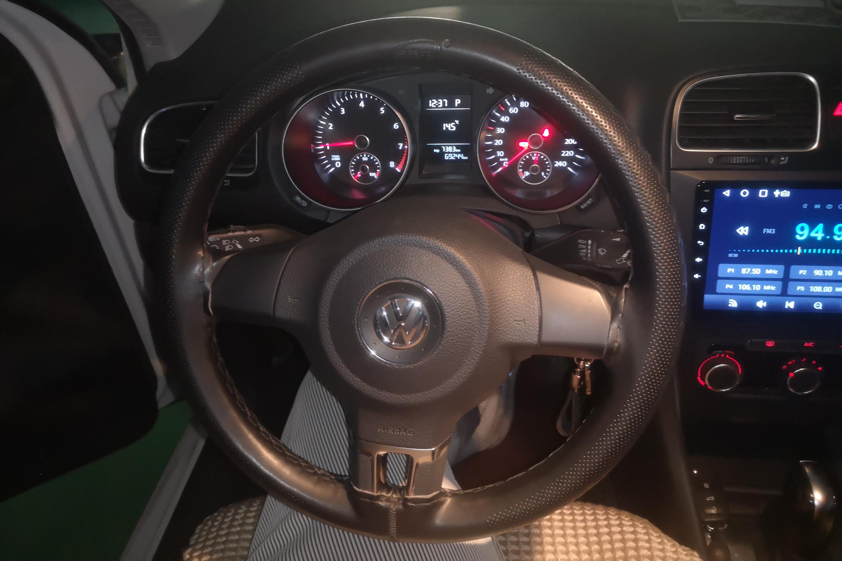 大众高尔夫 2012款 1.6L 自动 汽油 舒适型 (国Ⅳ) 