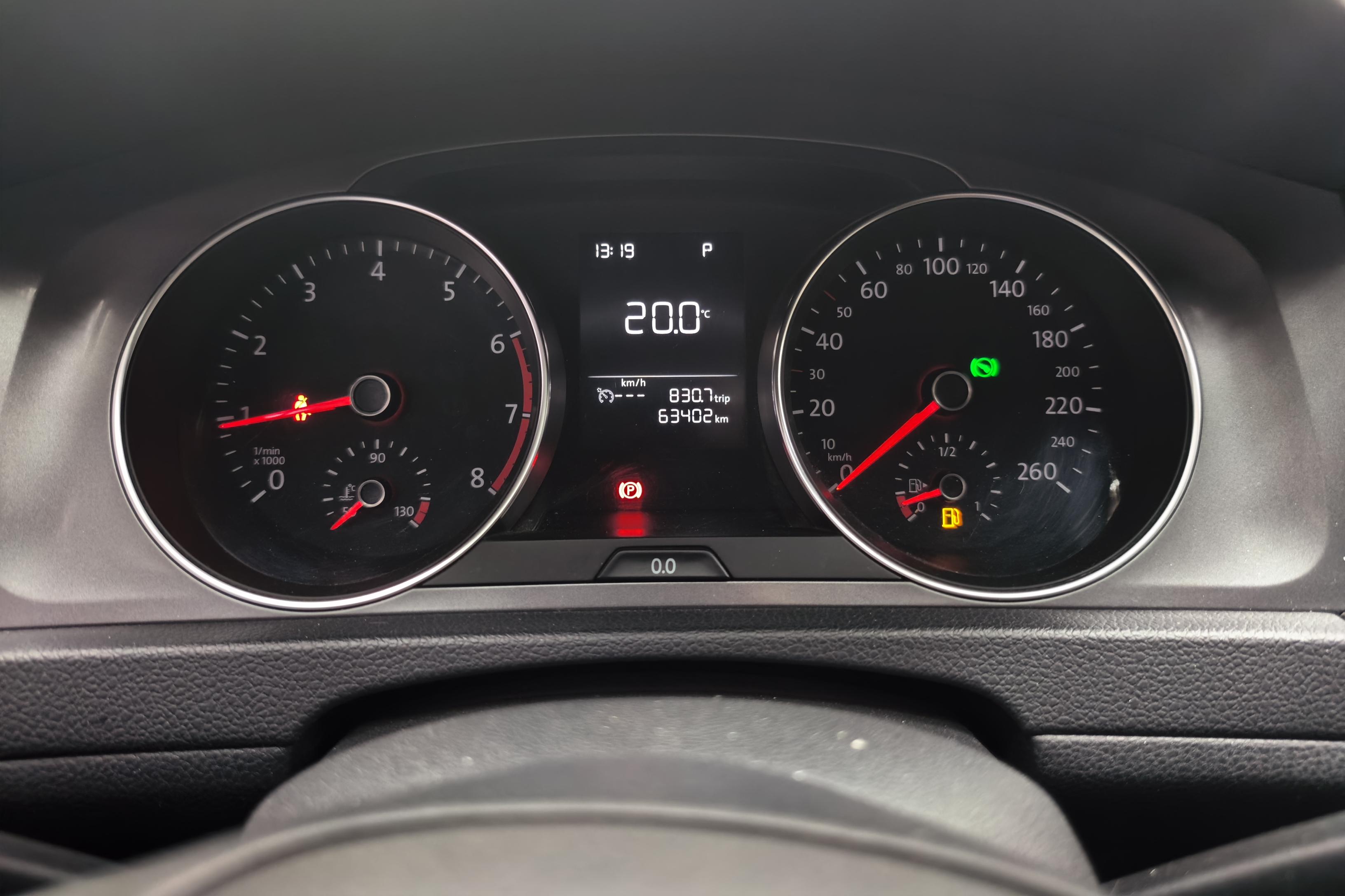 大众高尔夫 2015款 1.6L 自动 汽油 时尚型 (国Ⅳ) 