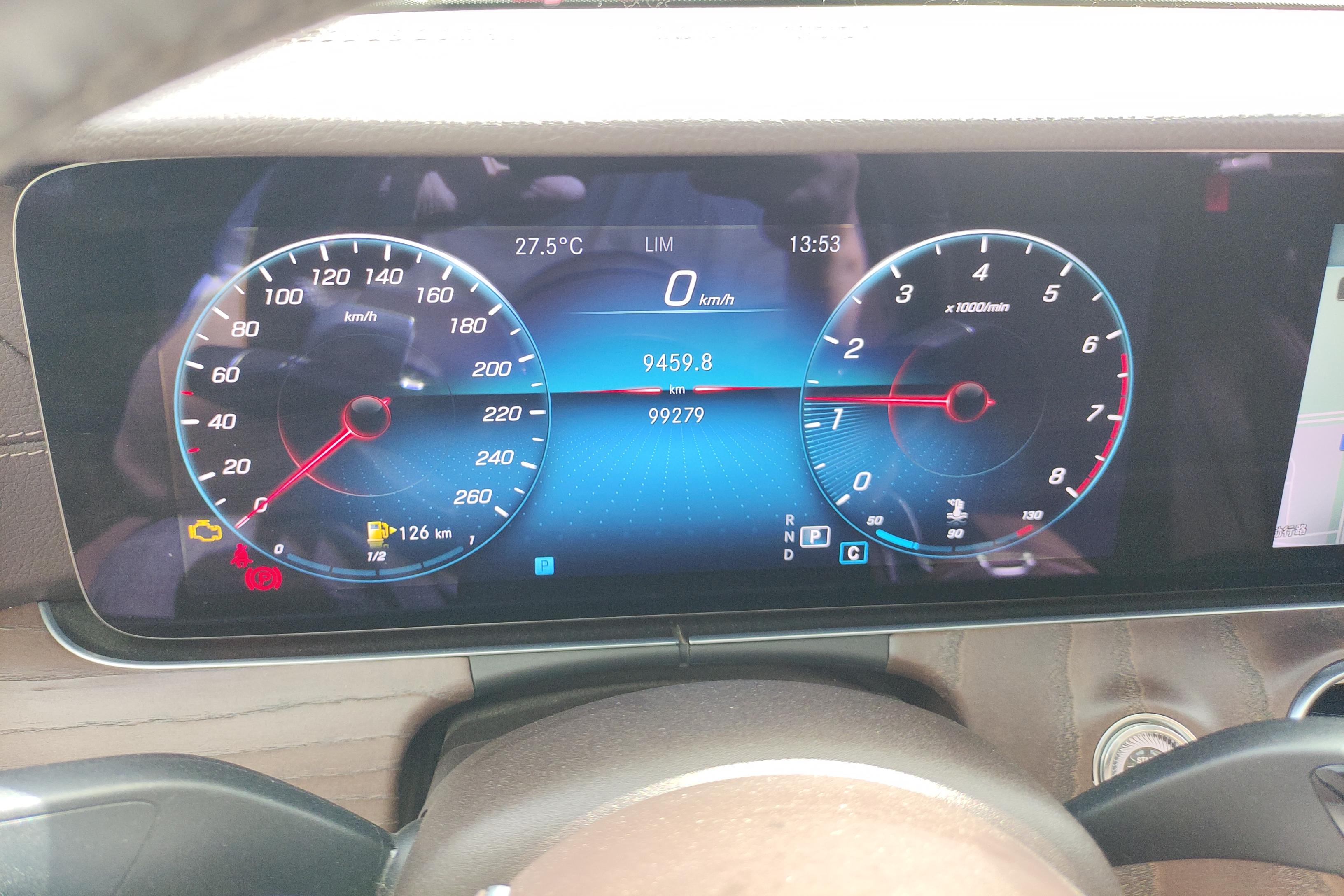 奔驰E级 E300L 2021款 2.0T 自动 汽油 运动时尚型 (国Ⅵ) 