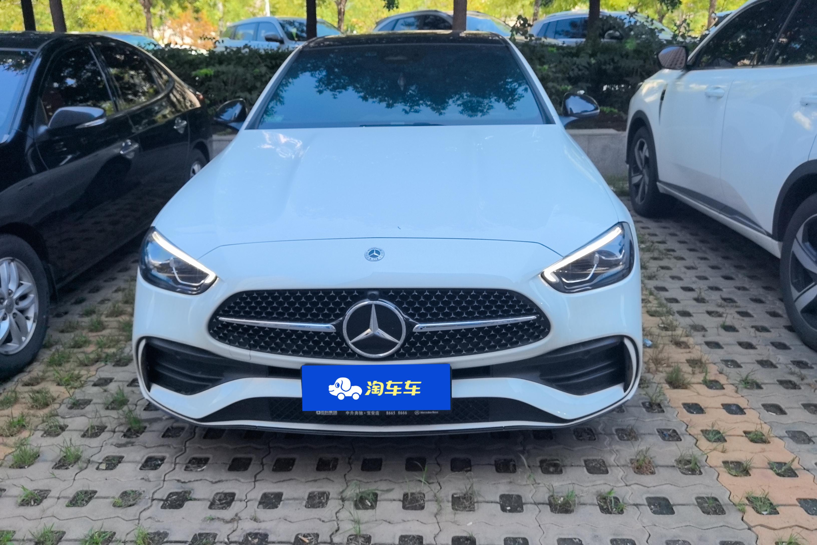 【西安二手奔驰C级】奔驰C级 2024款 1.5T 后驱 改款二皓夜运动版