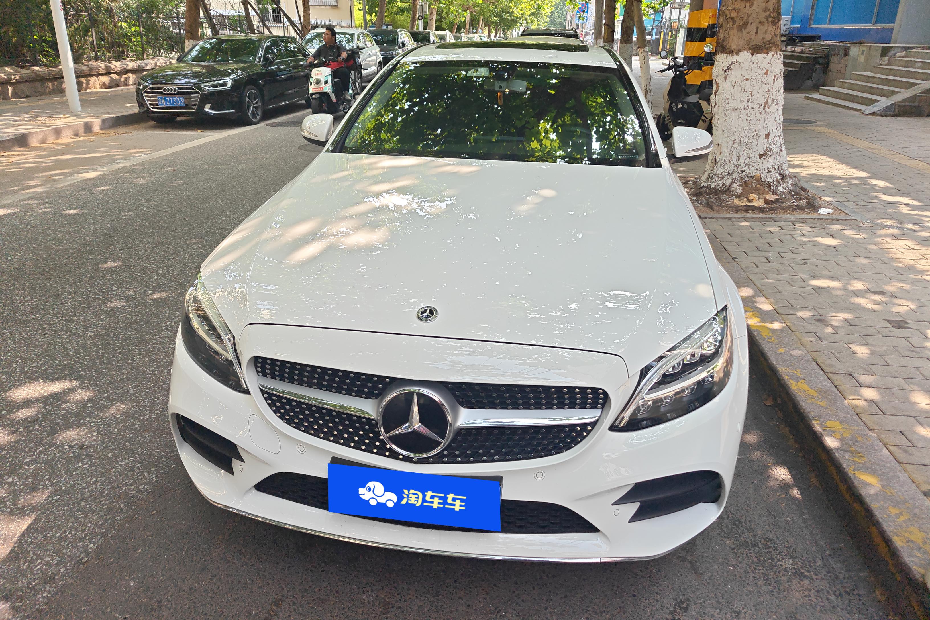 【西安二手奔驰C级】奔驰C级 C200L 2020款 1.5T 自动 时尚型运动版改款