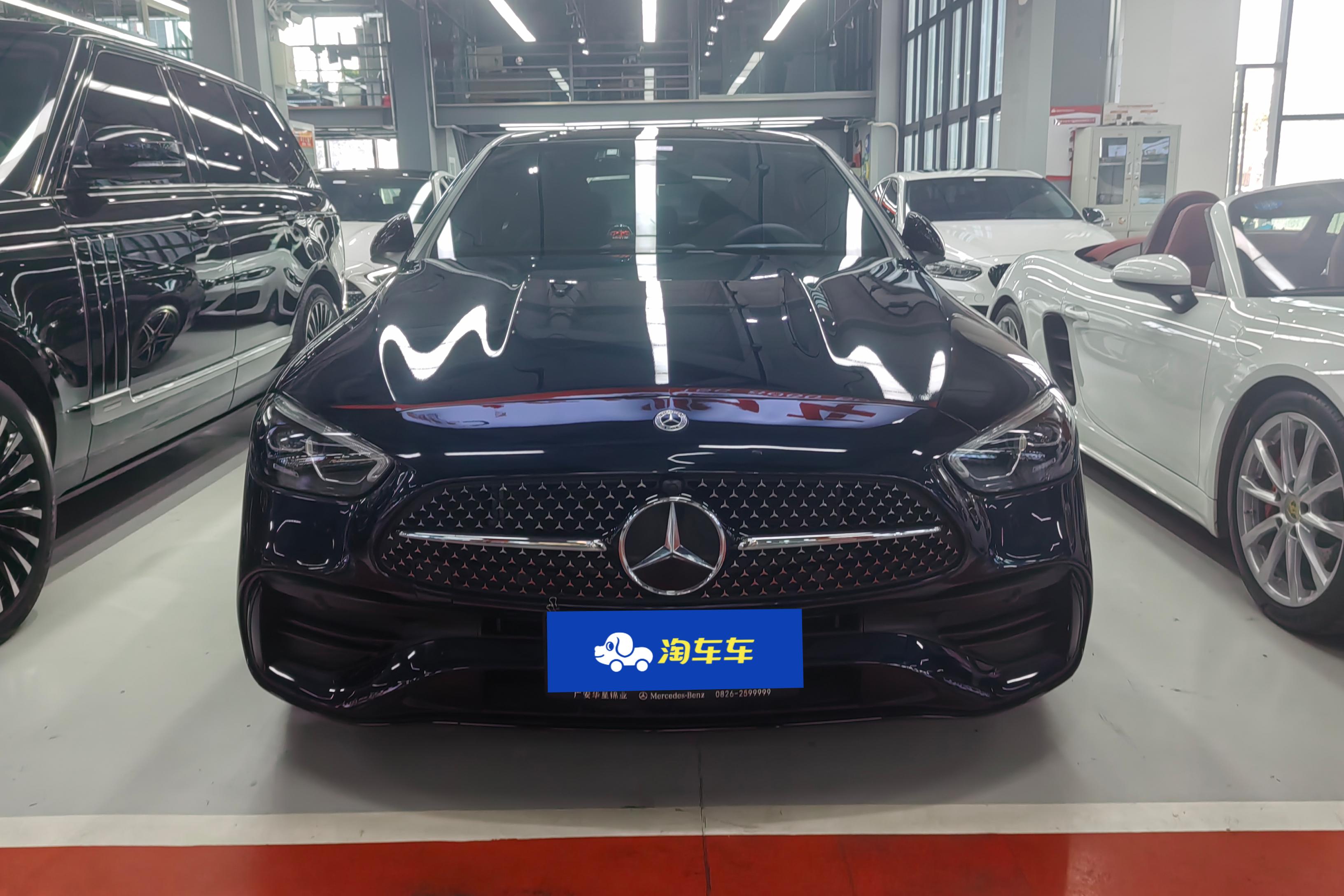 【大同二手奔驰C级】奔驰C级 C260L 2023款 1.5T 自动 皓夜运动版