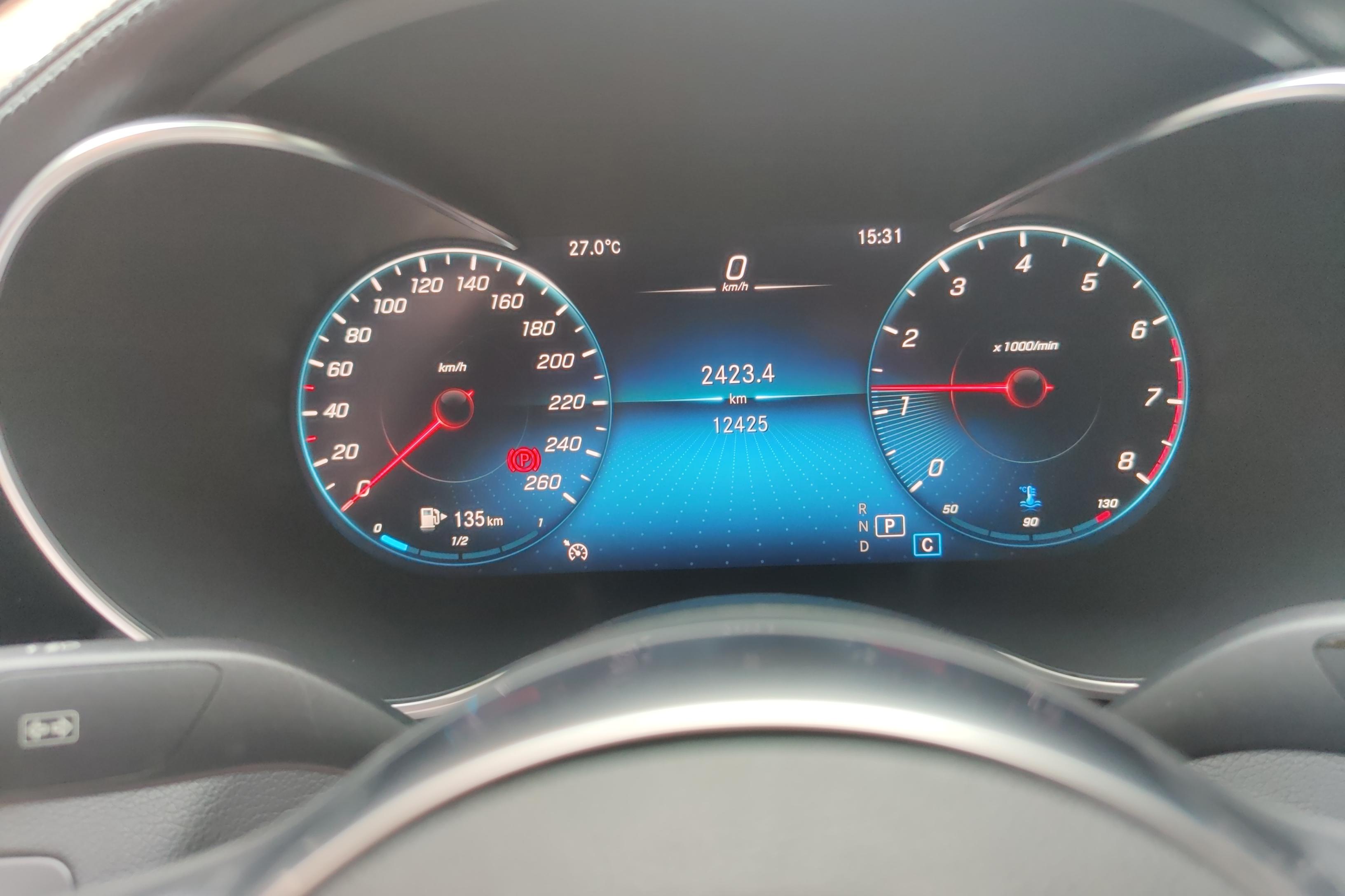 奔驰C级 C200L 2021款 1.5T 自动 时尚型运动版 (国Ⅵ) 