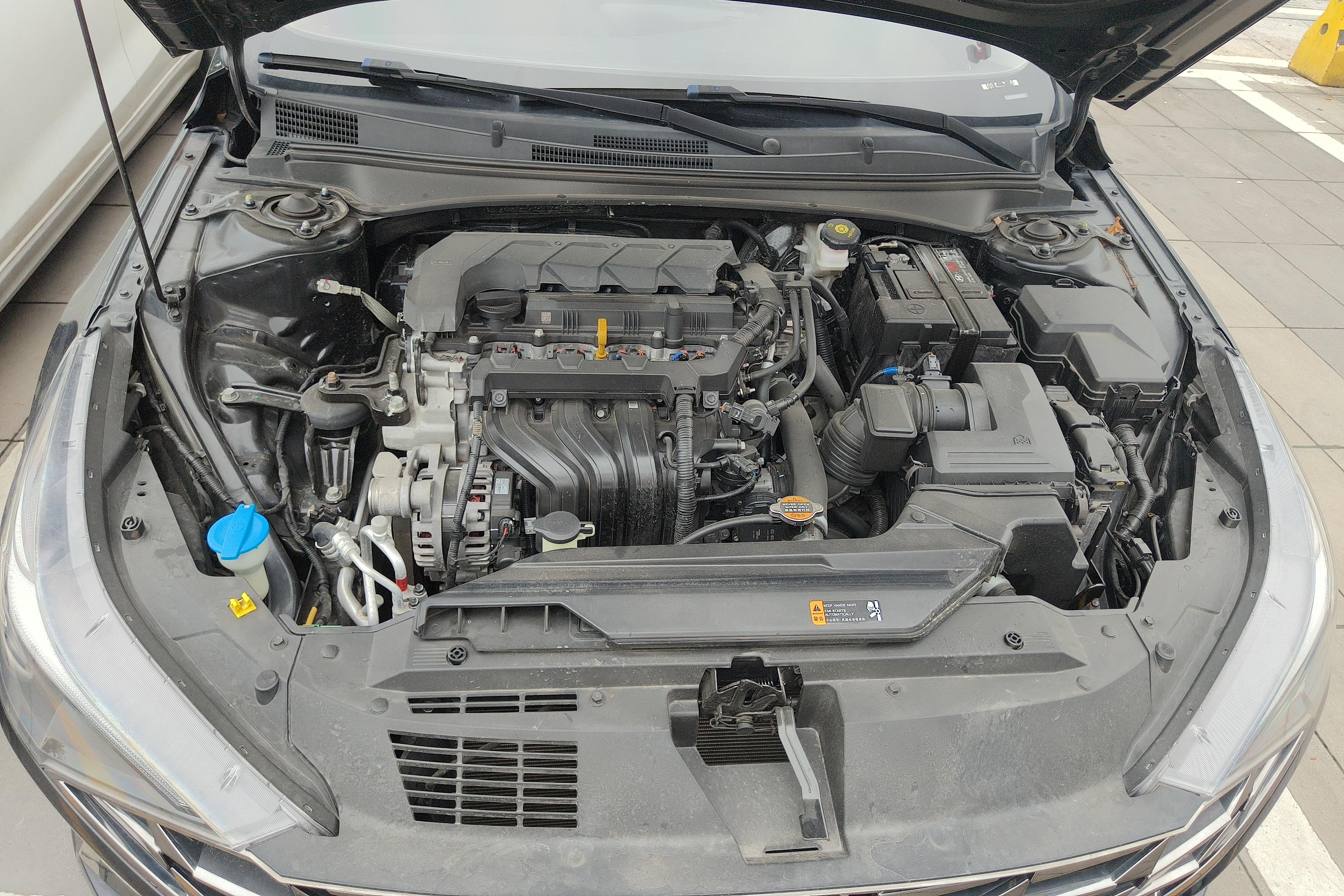 现代伊兰特 2021款 1.5L 自动 4门5座三厢车 GLX精英版 (国Ⅵ) 