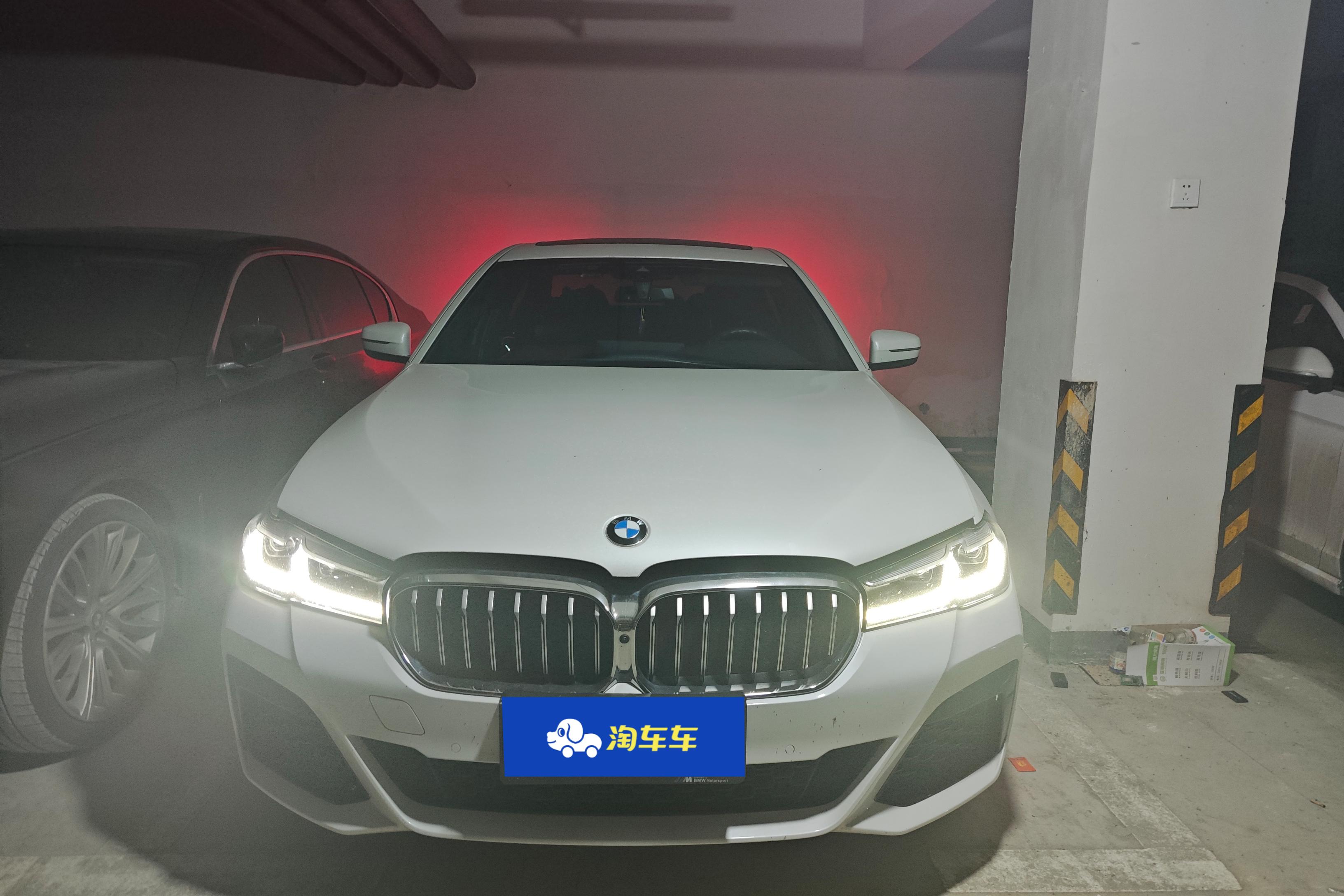 【佛山二手宝马5系】宝马5系 530Li 2022款 2.0T 自动 汽油 改款二尊享型豪华套装