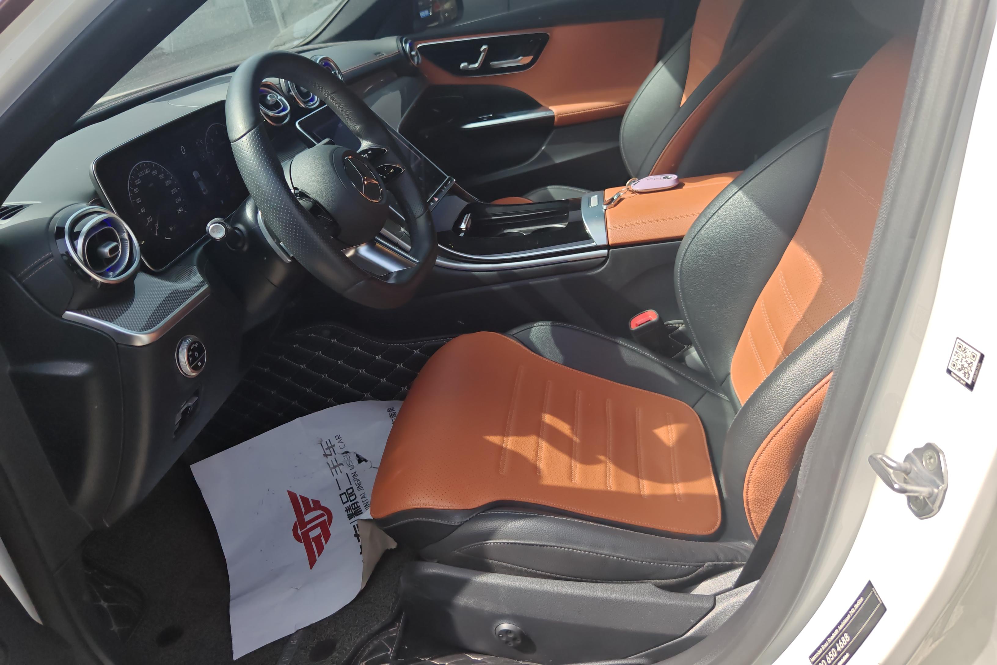 奔驰C级 C260L 2022款 1.5T 自动 改款运动版 (国Ⅵ) 