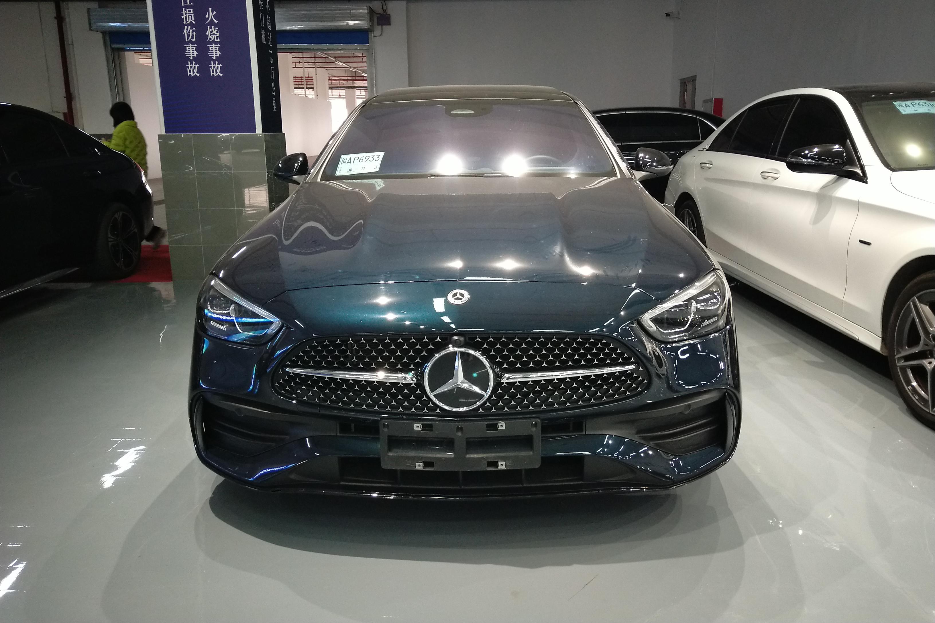 【柳州二手奔驰C级】奔驰C级 C260L 2022款 1.5T 自动 皓夜运动版