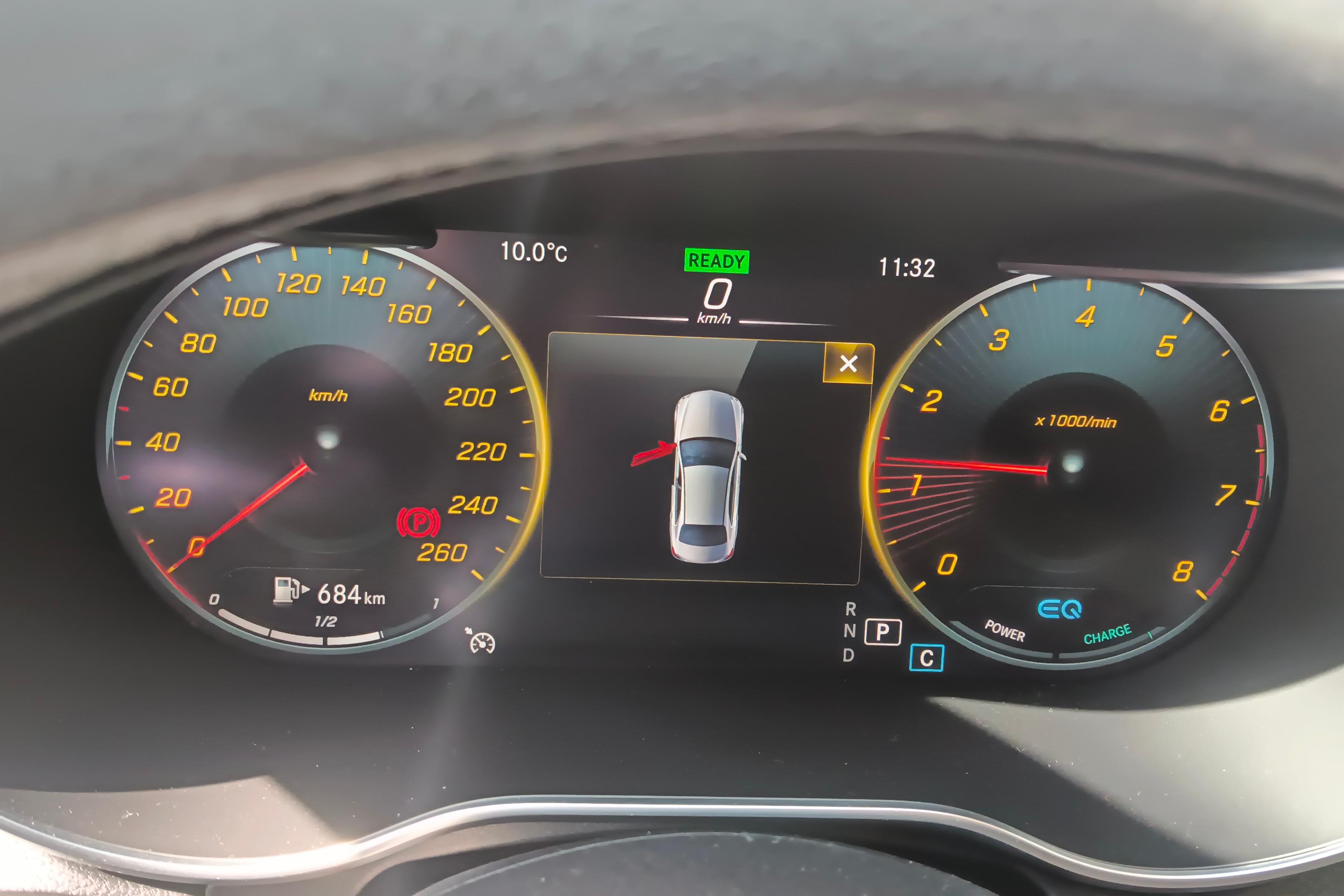 奔驰C级 C260L 2021款 1.5T 自动 运动版 (国Ⅵ) 