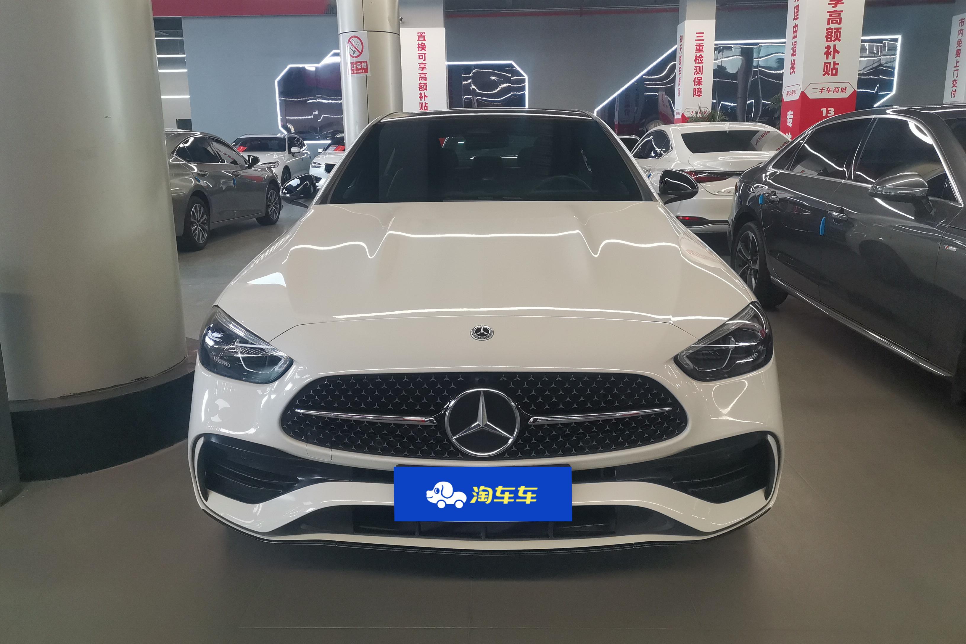 【常州二手奔驰C级】奔驰C级 C260L 2022款 1.5T 自动 皓夜运动版