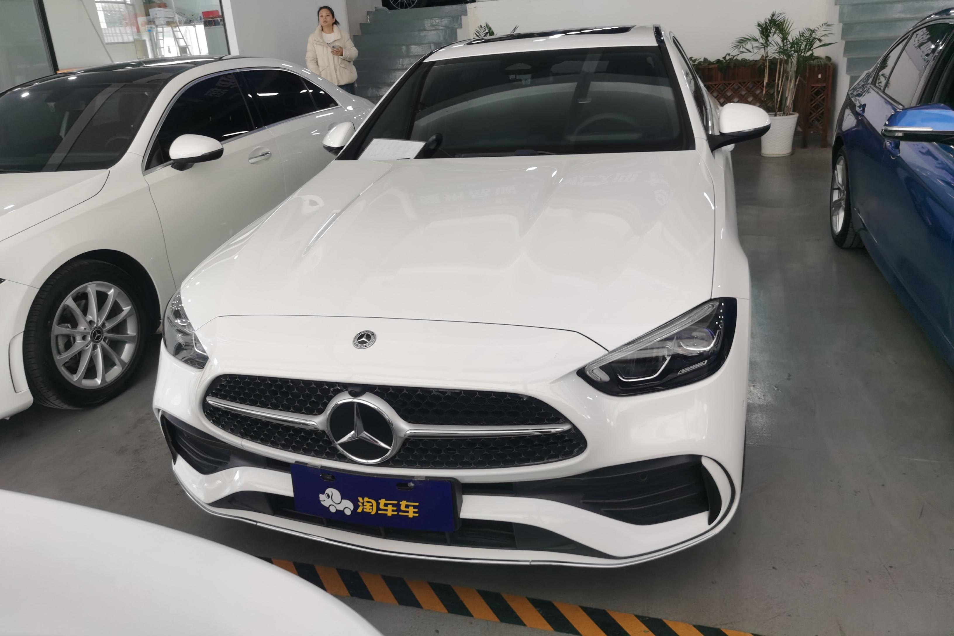 【深圳二手奔驰C级】奔驰C级 C200L 2022款 1.5T 自动 运动版
