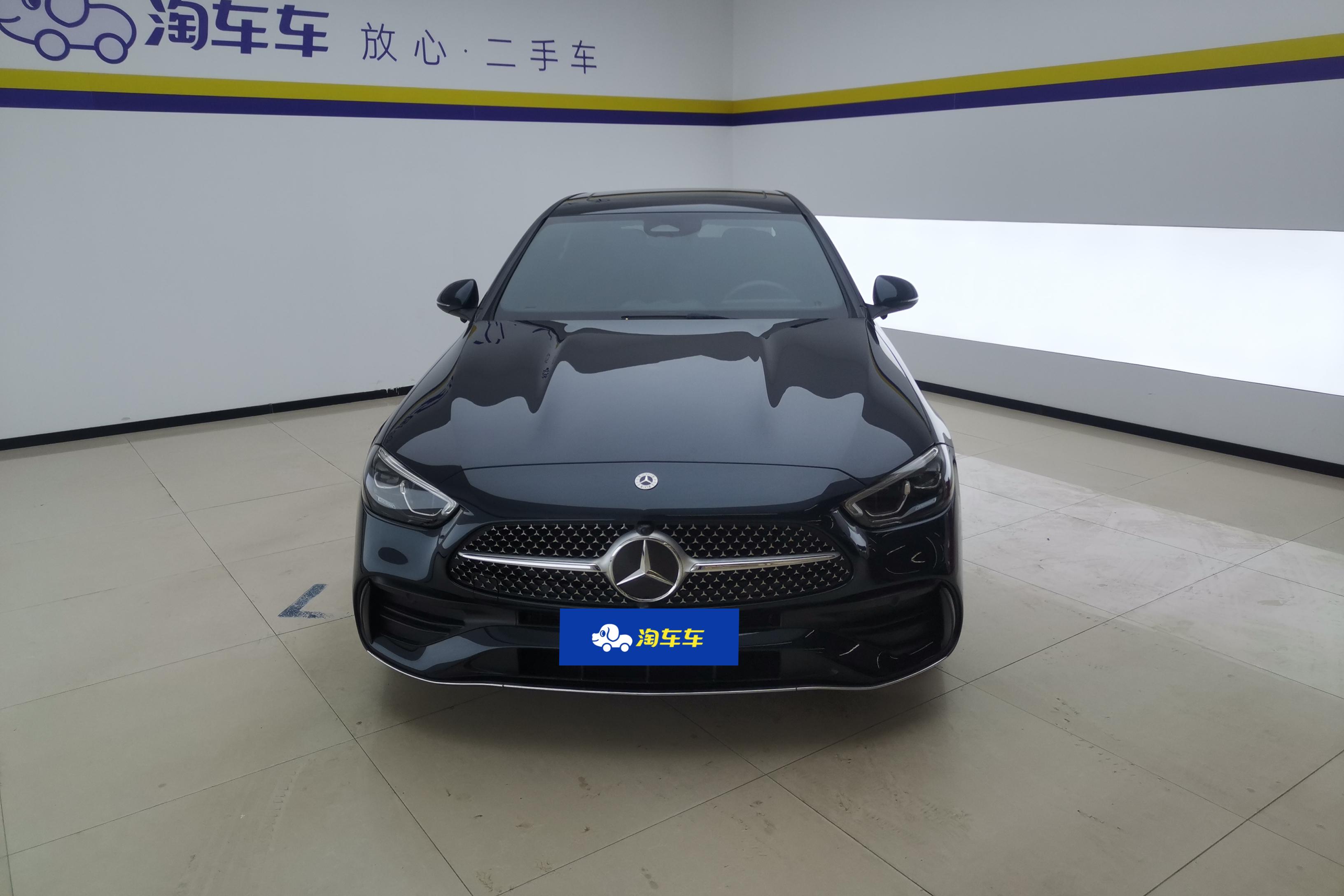 【西安二手奔驰C级】奔驰C级 C200L 2022款 1.5T 自动 改款运动版