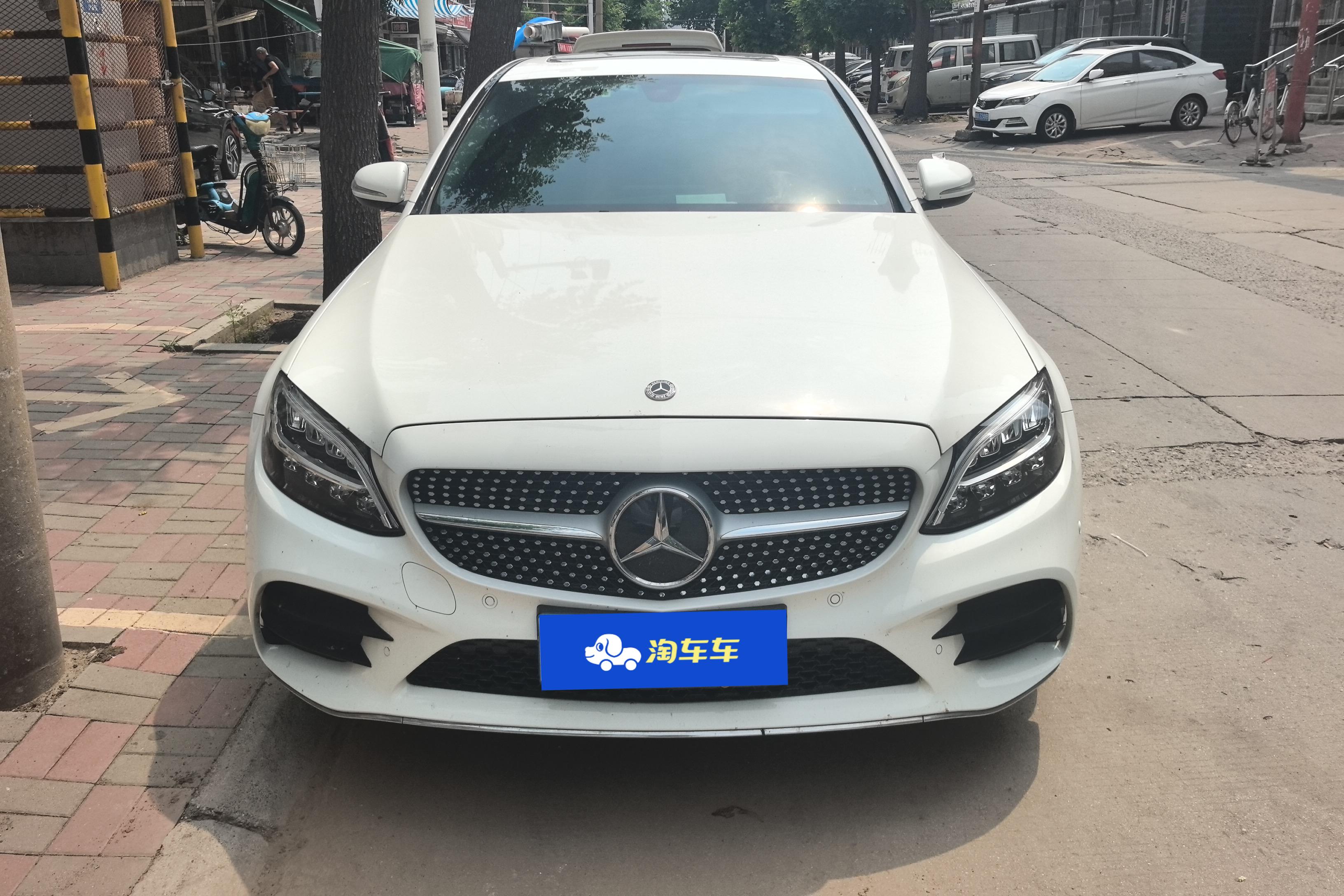 【淄博二手奔驰C级】奔驰C级 C200L 2020款 1.5T 自动 时尚型运动版