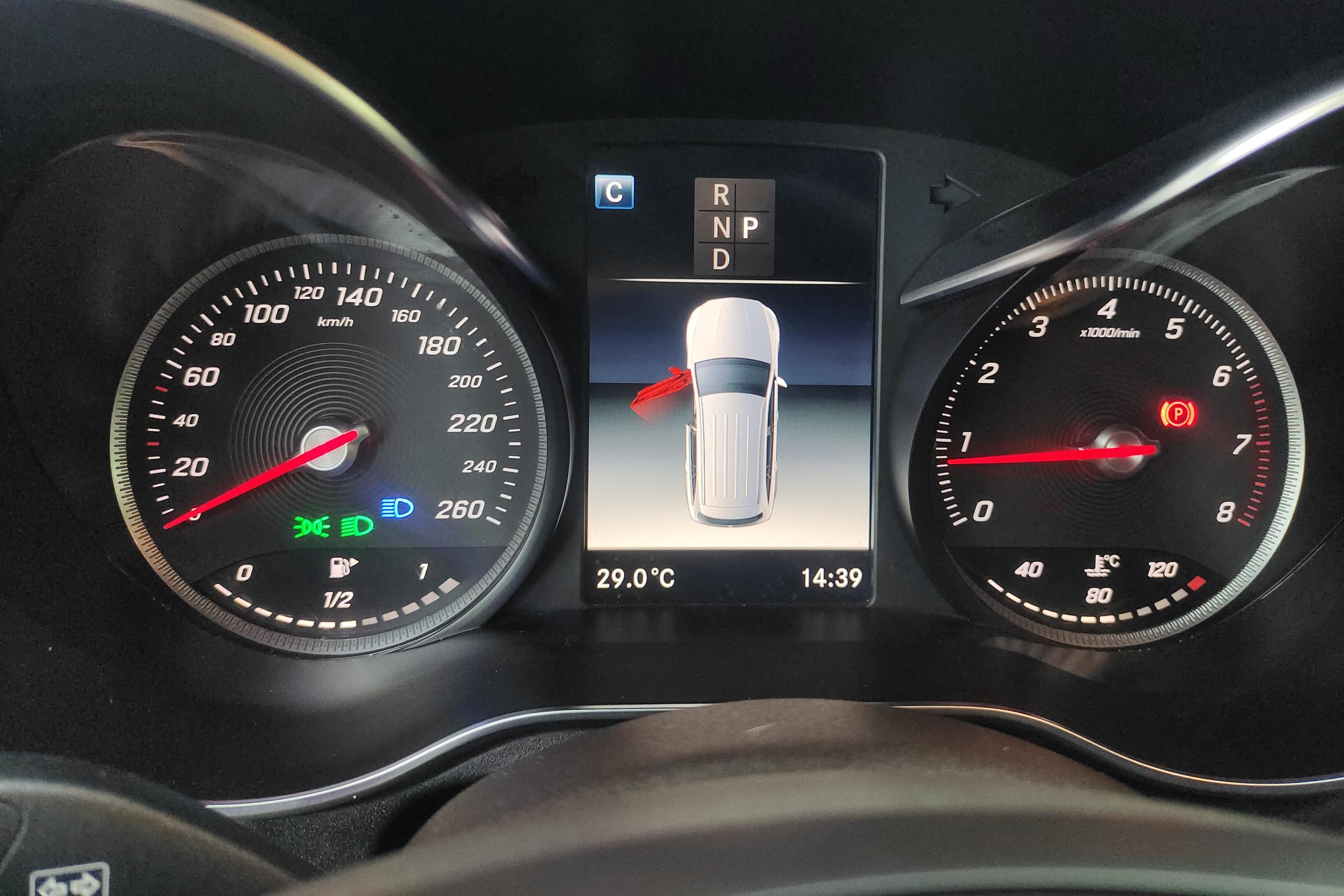 奔驰GLC GLC260L 2019款 2.0T 自动 豪华型 (国Ⅴ) 