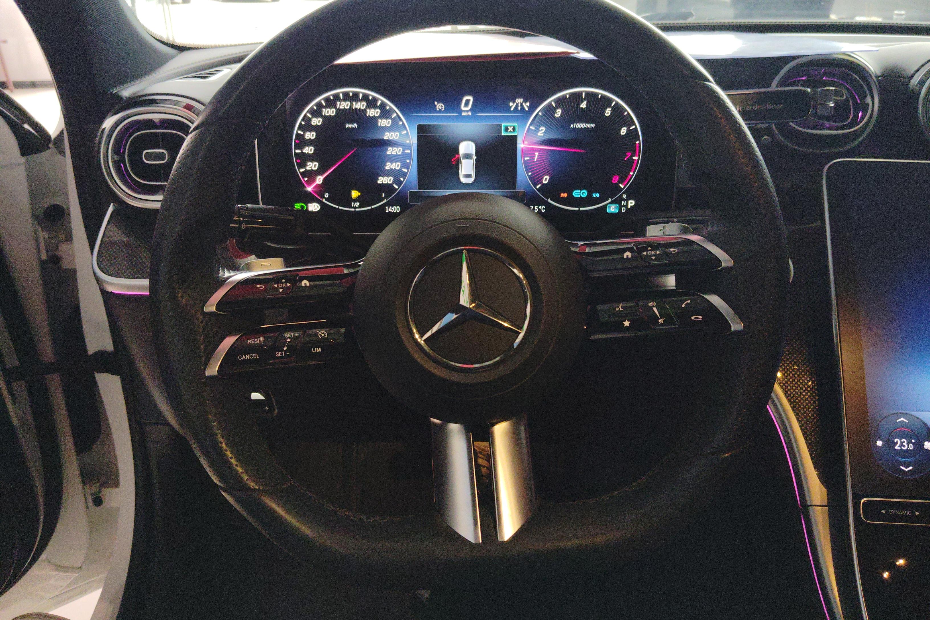 奔驰C级 C260L 2022款 1.5T 自动 运动版 (国Ⅵ) 