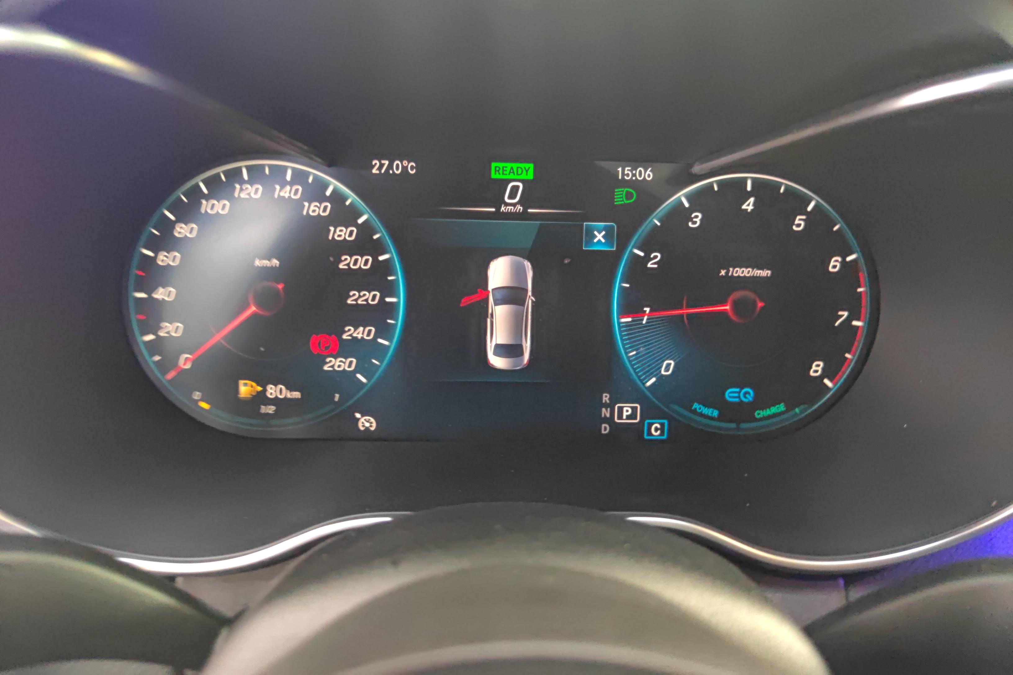 奔驰C级 C260L 2020款 1.5T 自动 改款 (国Ⅵ) 
