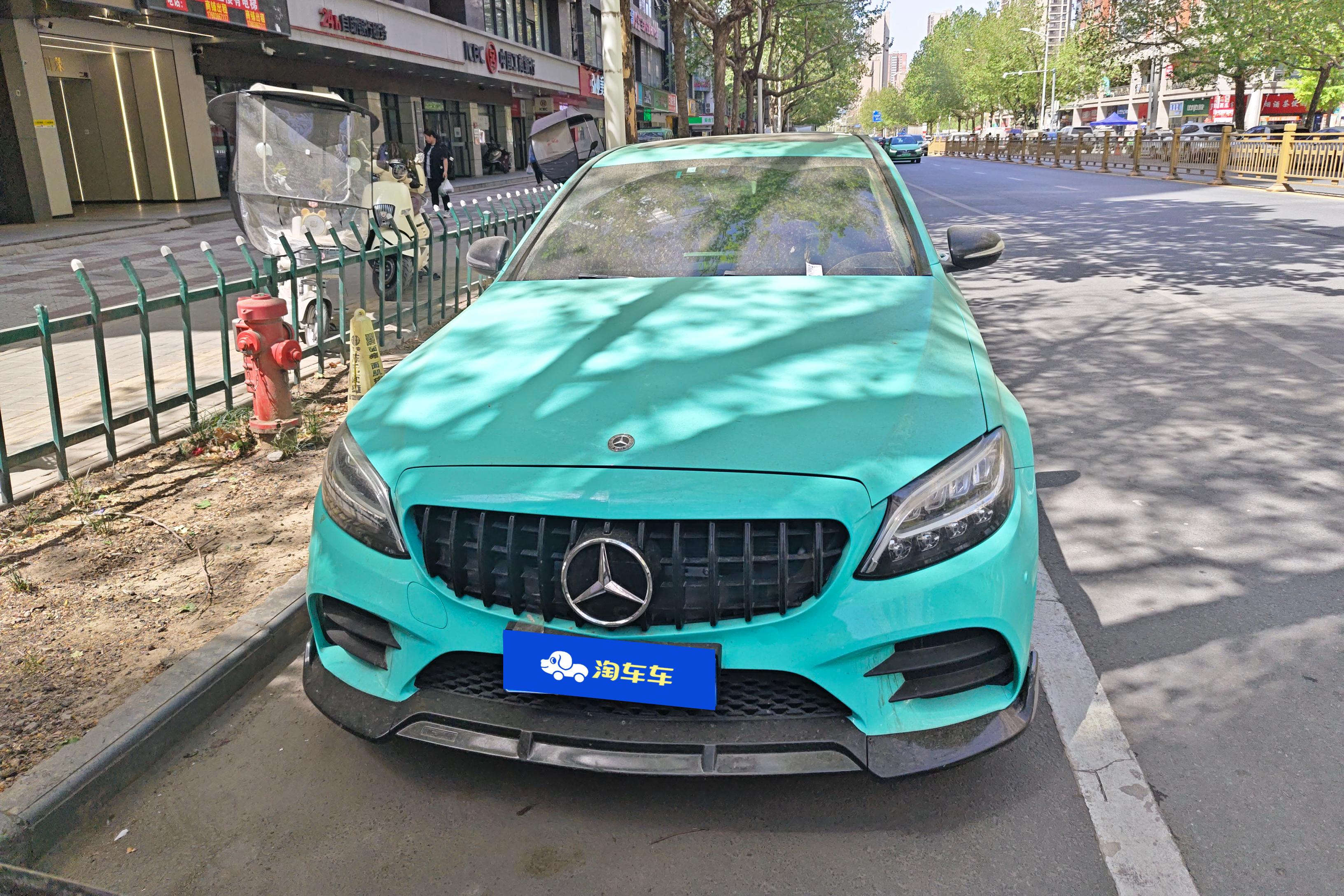 【西安二手奔驰C级】奔驰C级 C200L 2020款 1.5T 自动 时尚型运动版