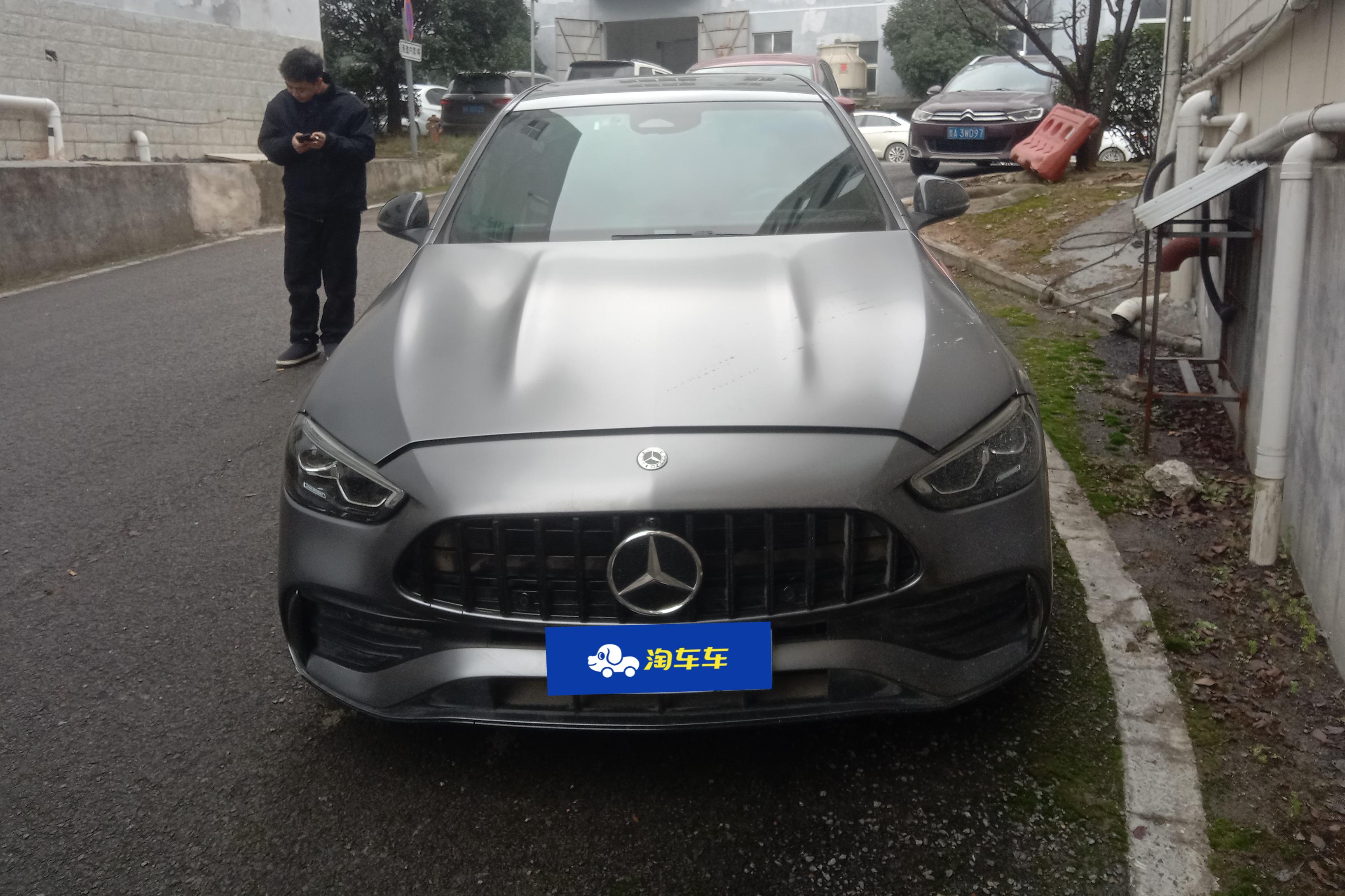 【银川二手奔驰C级】奔驰C级 C260L 2022款 1.5T 自动 改款皓夜运动版