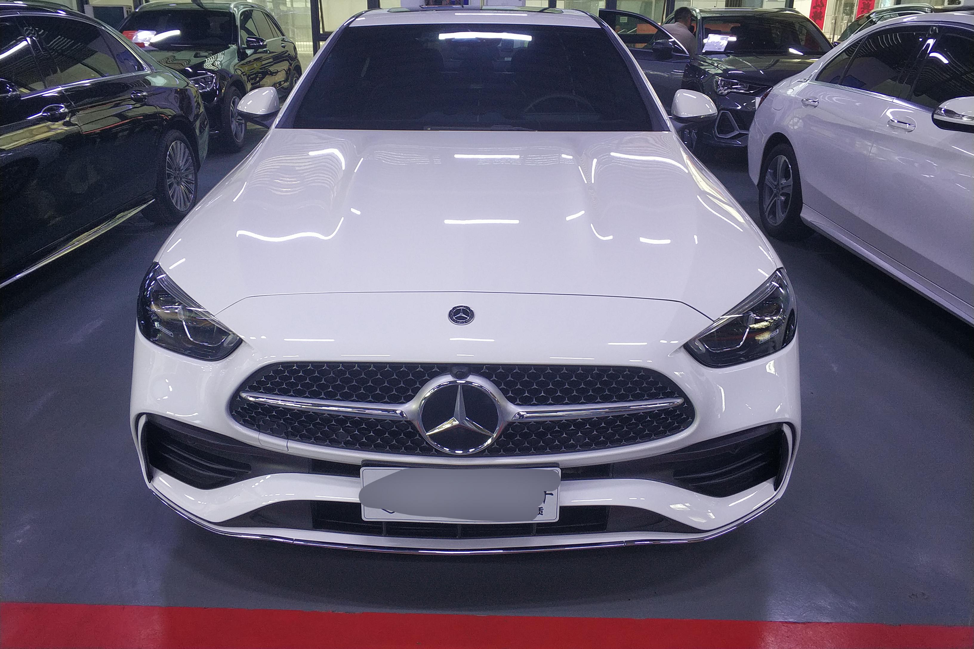 【成都二手奔驰C级】奔驰C级 C200L 2022款 1.5T 自动 运动版