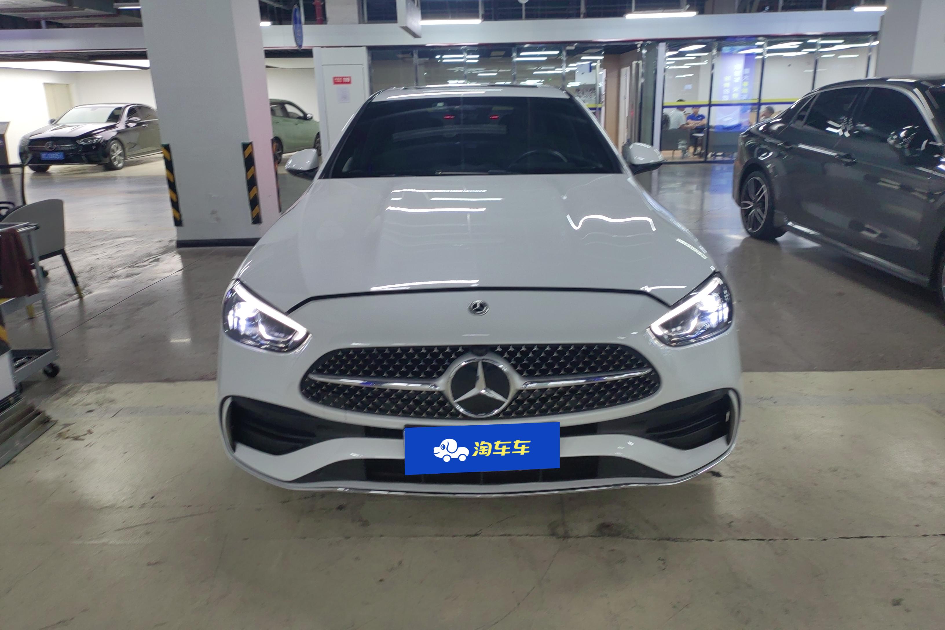 【柳州二手奔驰C级】奔驰C级 C200L 2022款 1.5T 自动 改款运动版