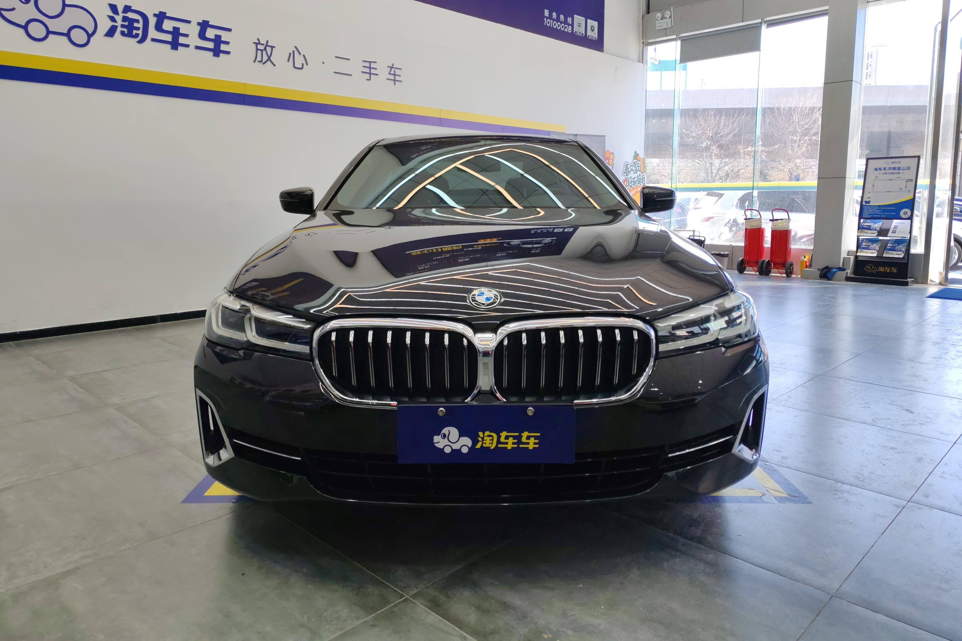【济南二手宝马5系】宝马5系 530Li 2022款 2.0T 自动 汽油 改款领先型豪华套装