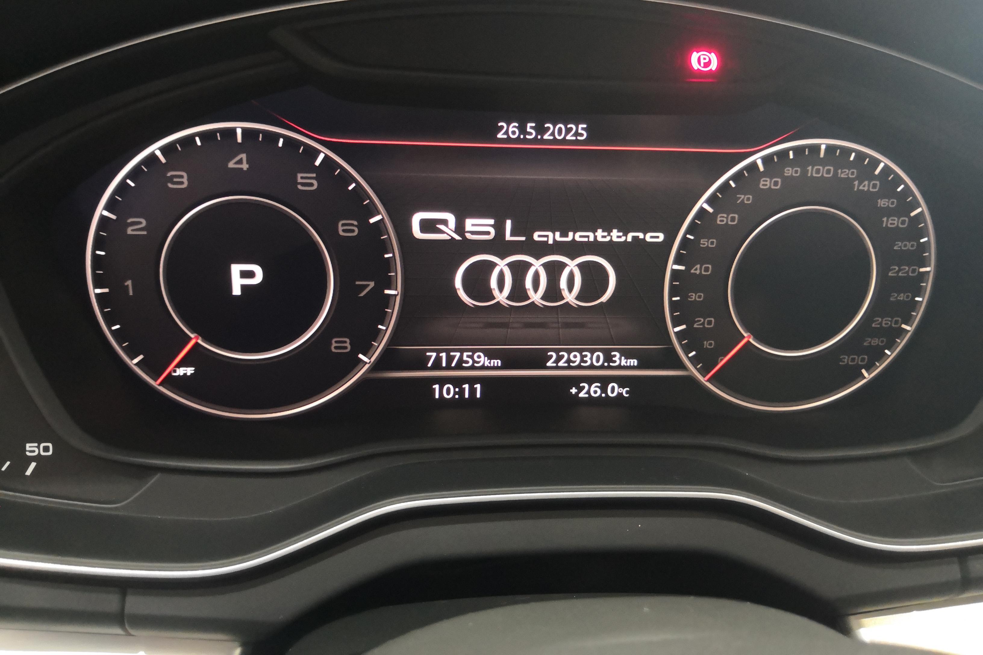 奥迪Q5L 40TFSI 2018款 2.0T 自动 荣享时尚型 (国Ⅵ) 