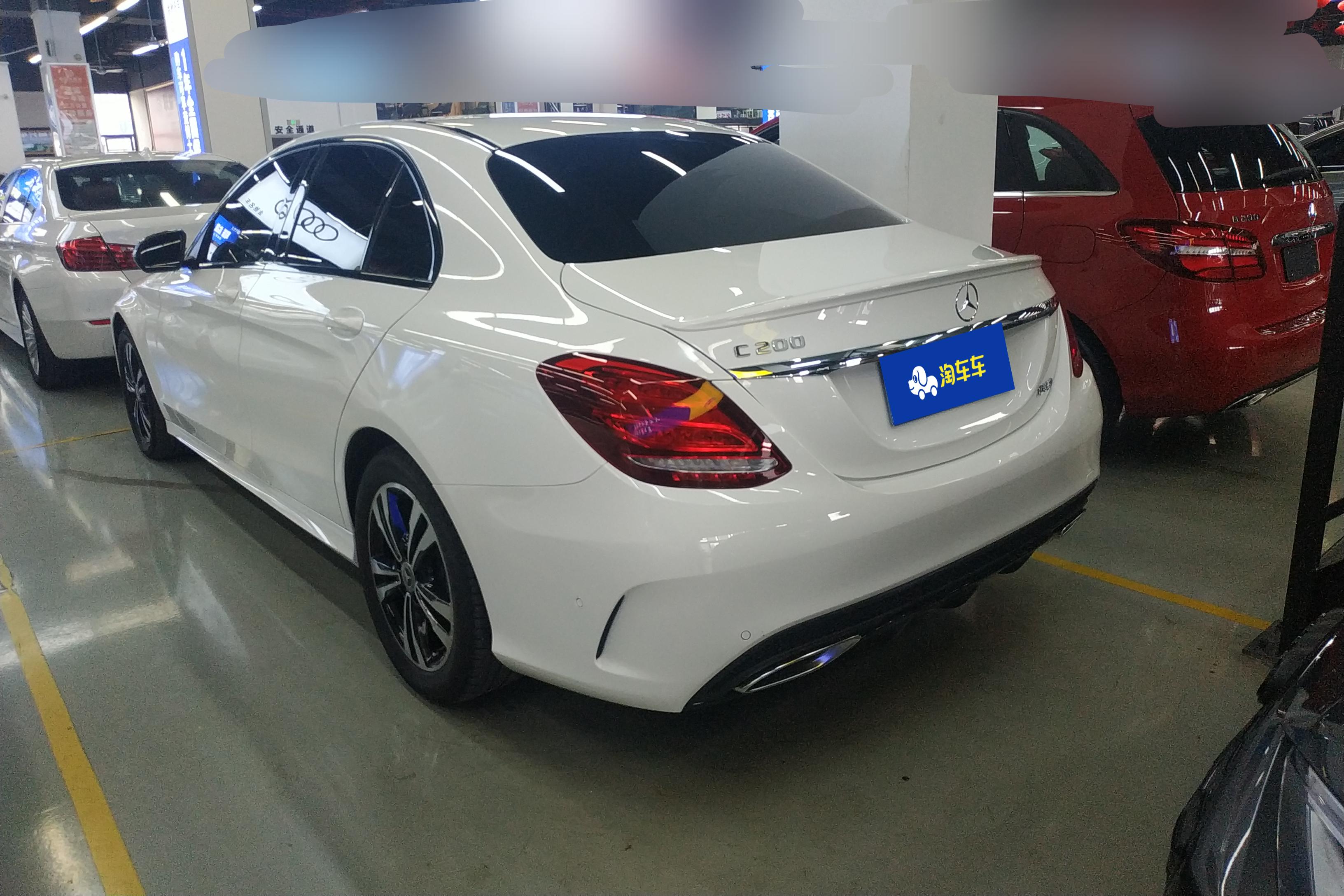 奔驰C级 C200 2017款 2.0T 自动 运动版改款 (国Ⅴ) 