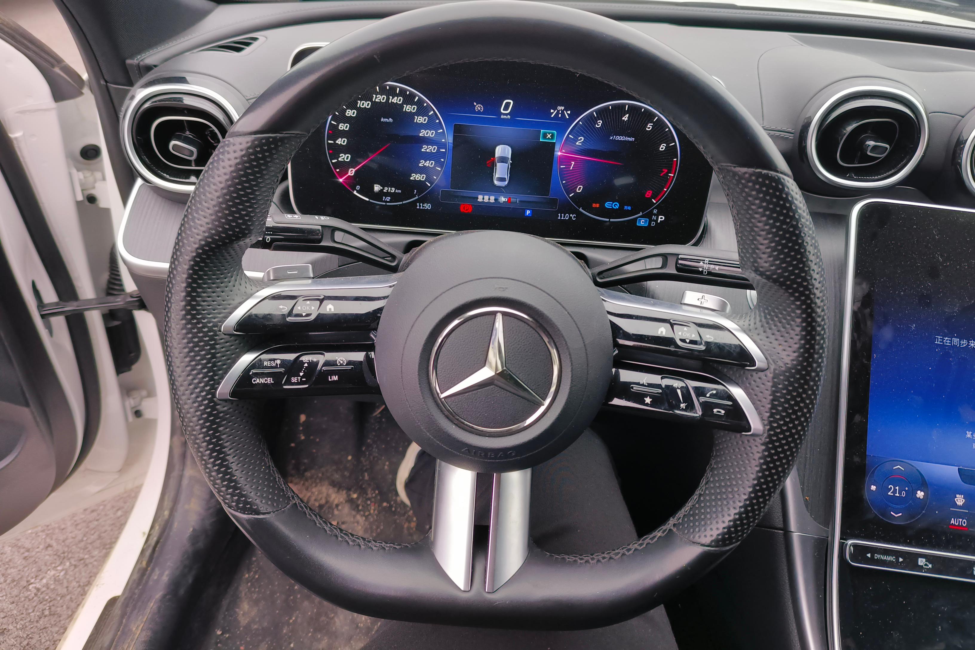 奔驰C级 C200L 2022款 1.5T 自动 运动版 (国Ⅵ) 