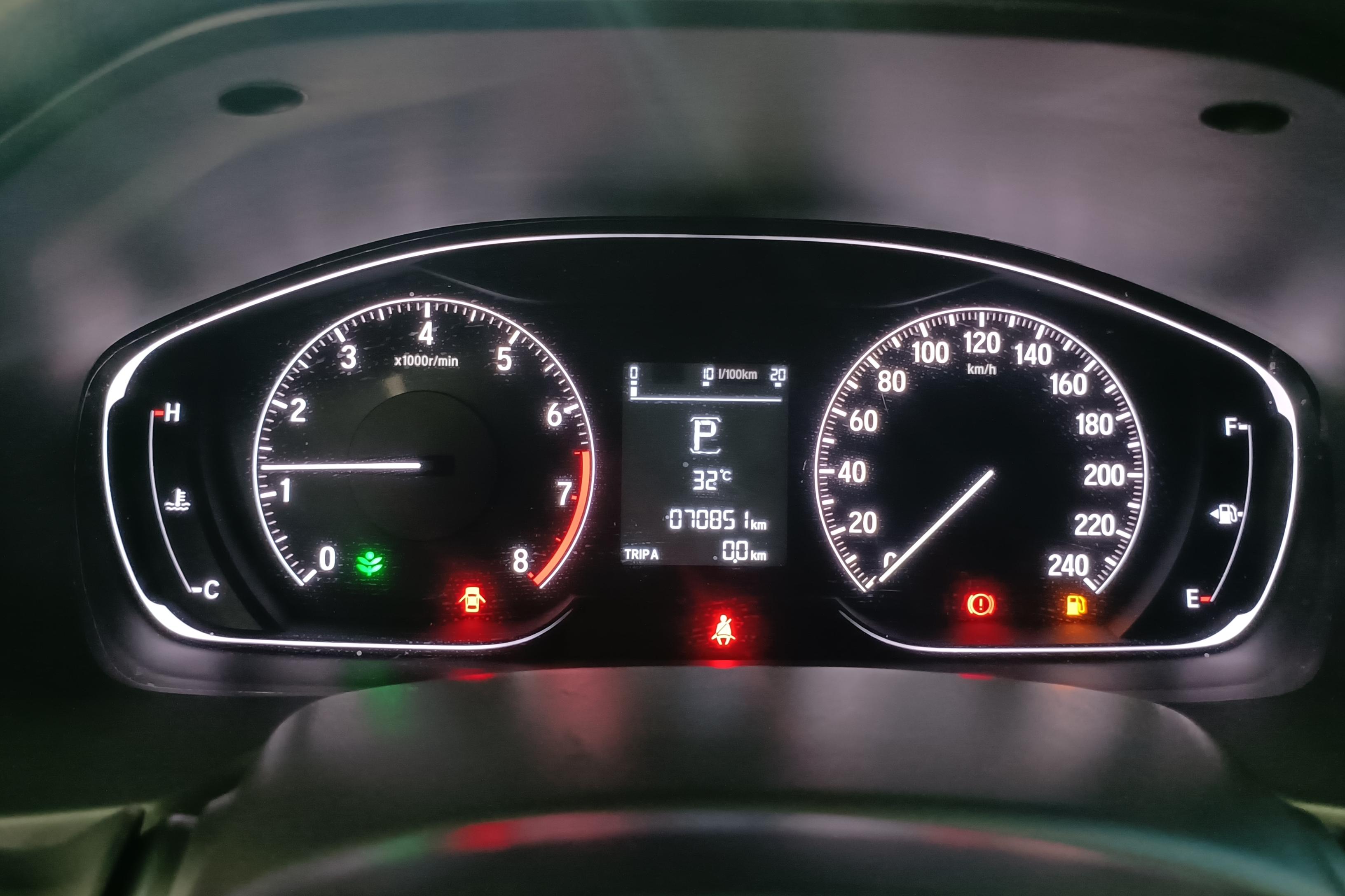 本田雅阁 2018款 1.5T 自动 260TURBO精英版 (国Ⅴ) 