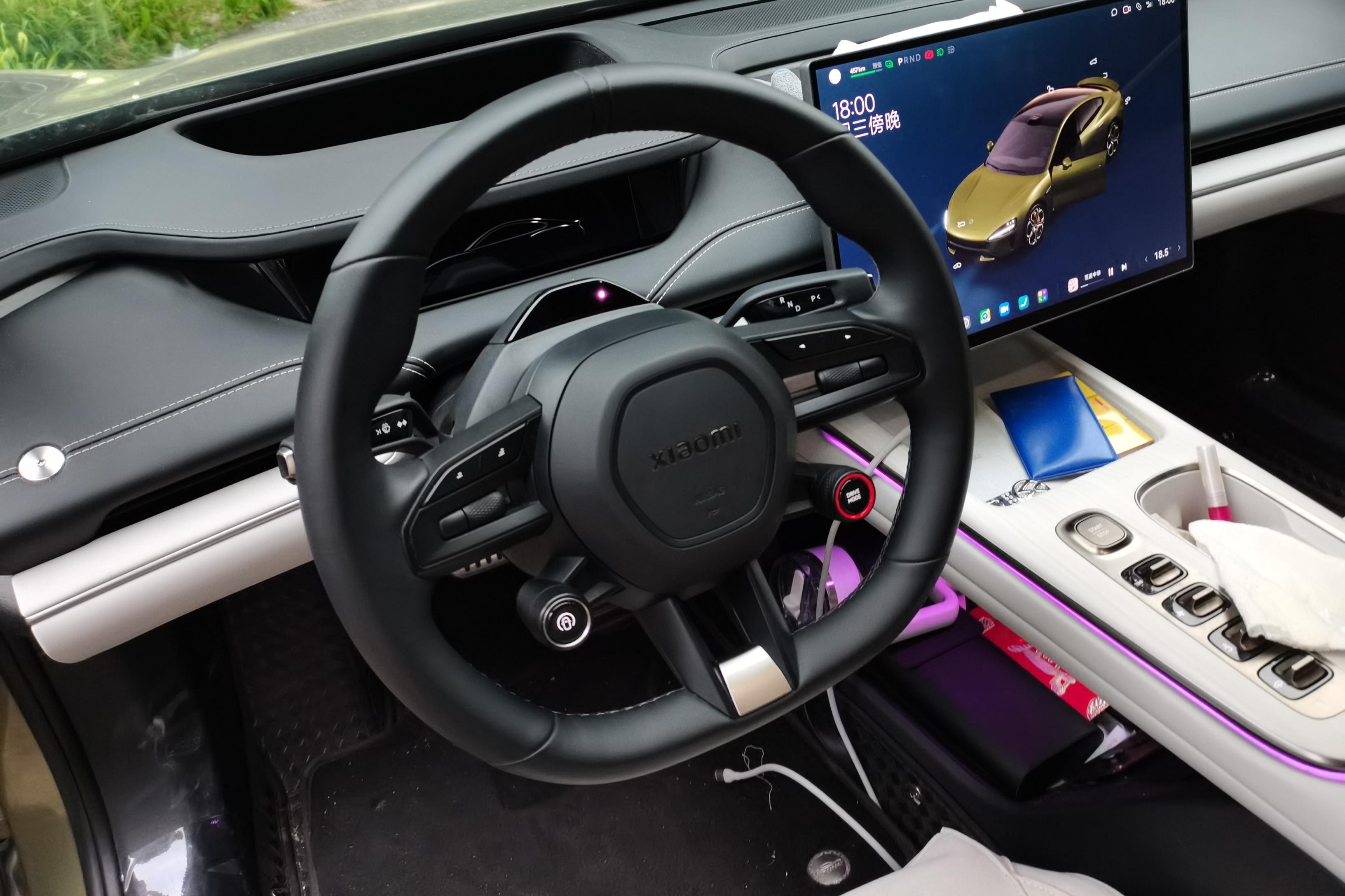 小米汽车SU7 2024款 0.0T 自动 800km超长续航高阶智驾Max版 