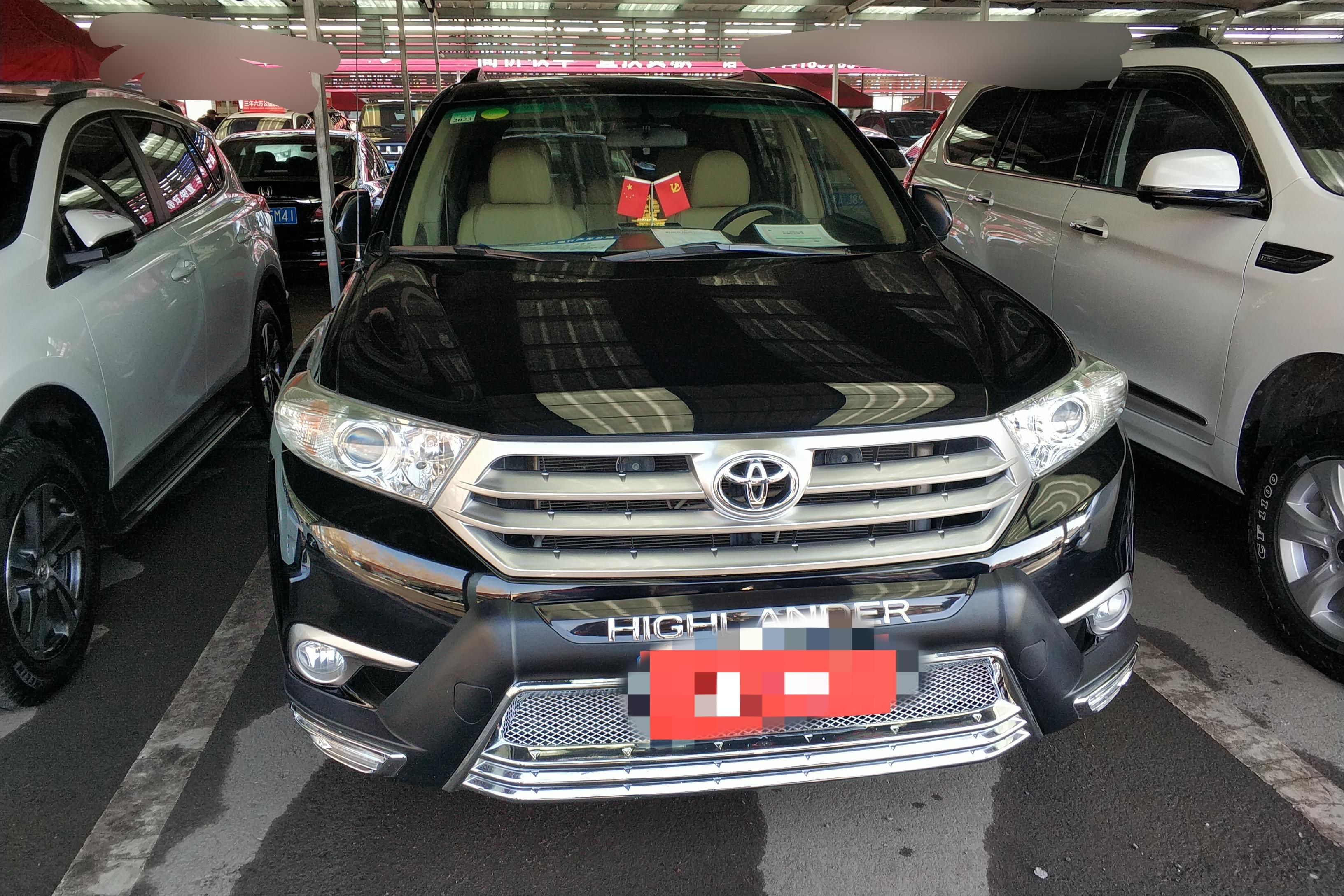丰田汉兰达 2013款 2.7L 自动 前驱 紫金版 (国Ⅴ) 