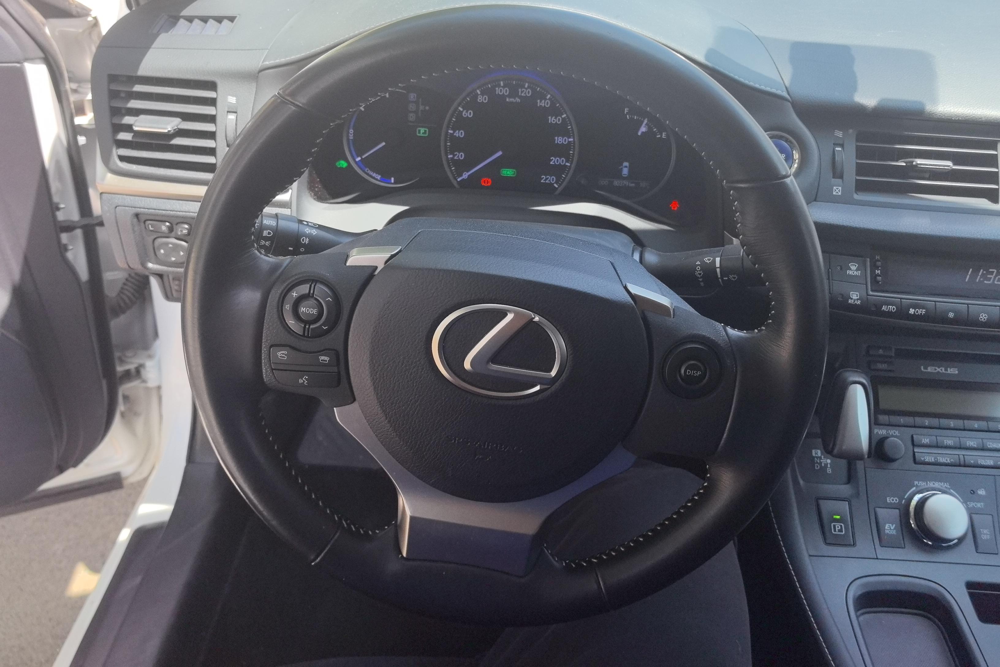 雷克萨斯CT 200h [进口] 2014款 1.8L 自动 精英版单色 