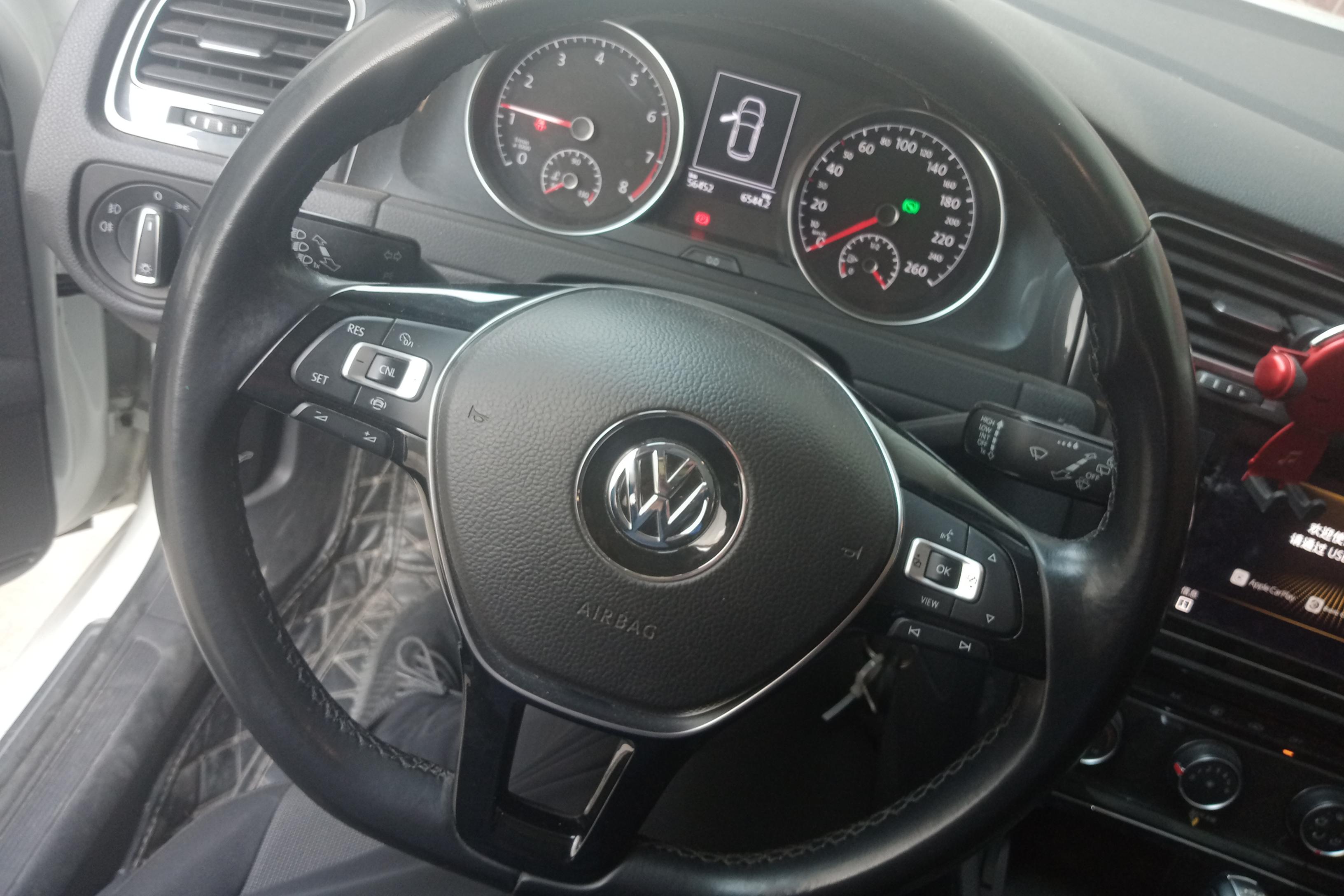 大众高尔夫 2019款 1.2T 自动 汽油 200TSI舒适型进取版 (国Ⅵ) 