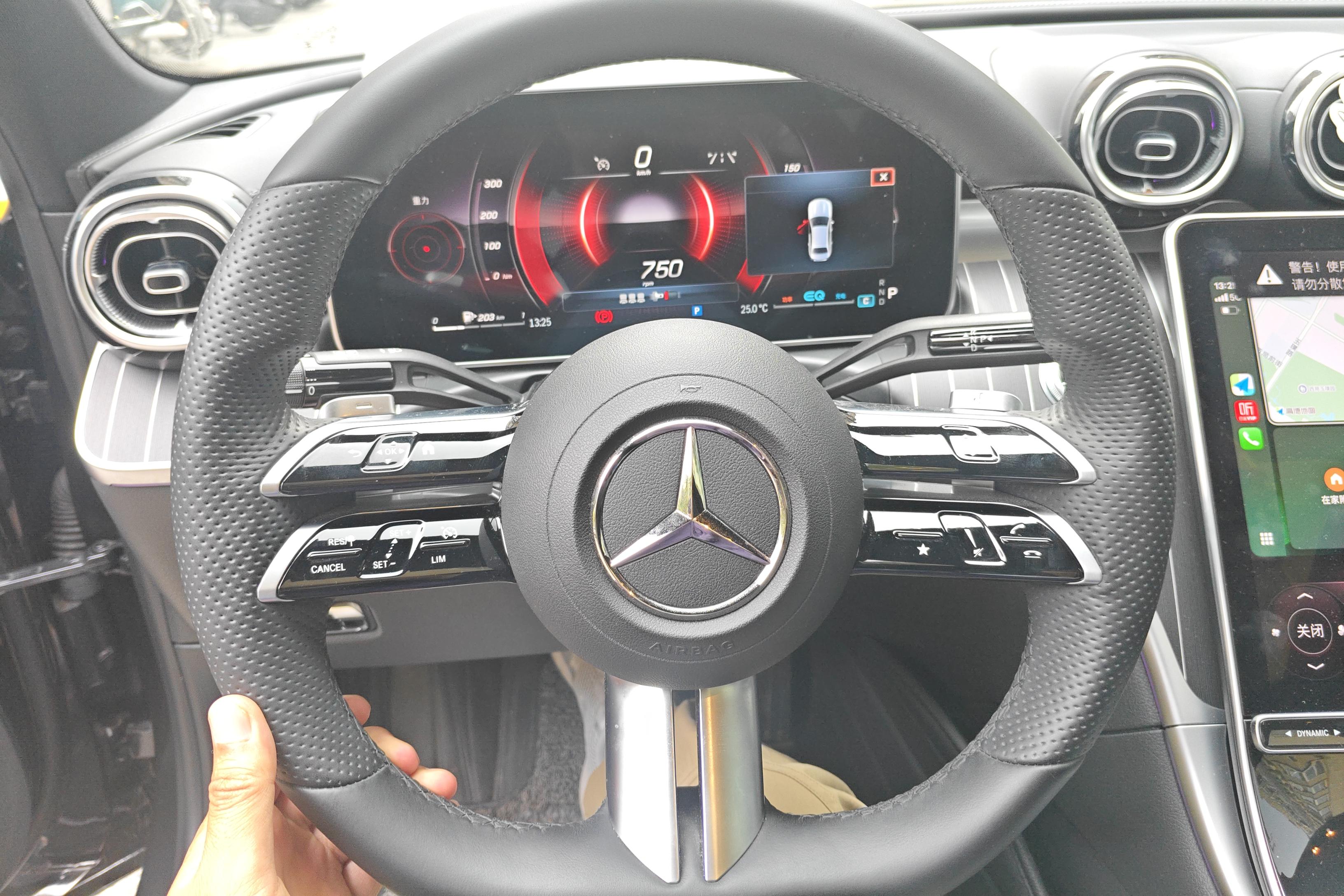 奔驰C级 C260L 2022款 1.5T 自动 运动版 (国Ⅵ) 