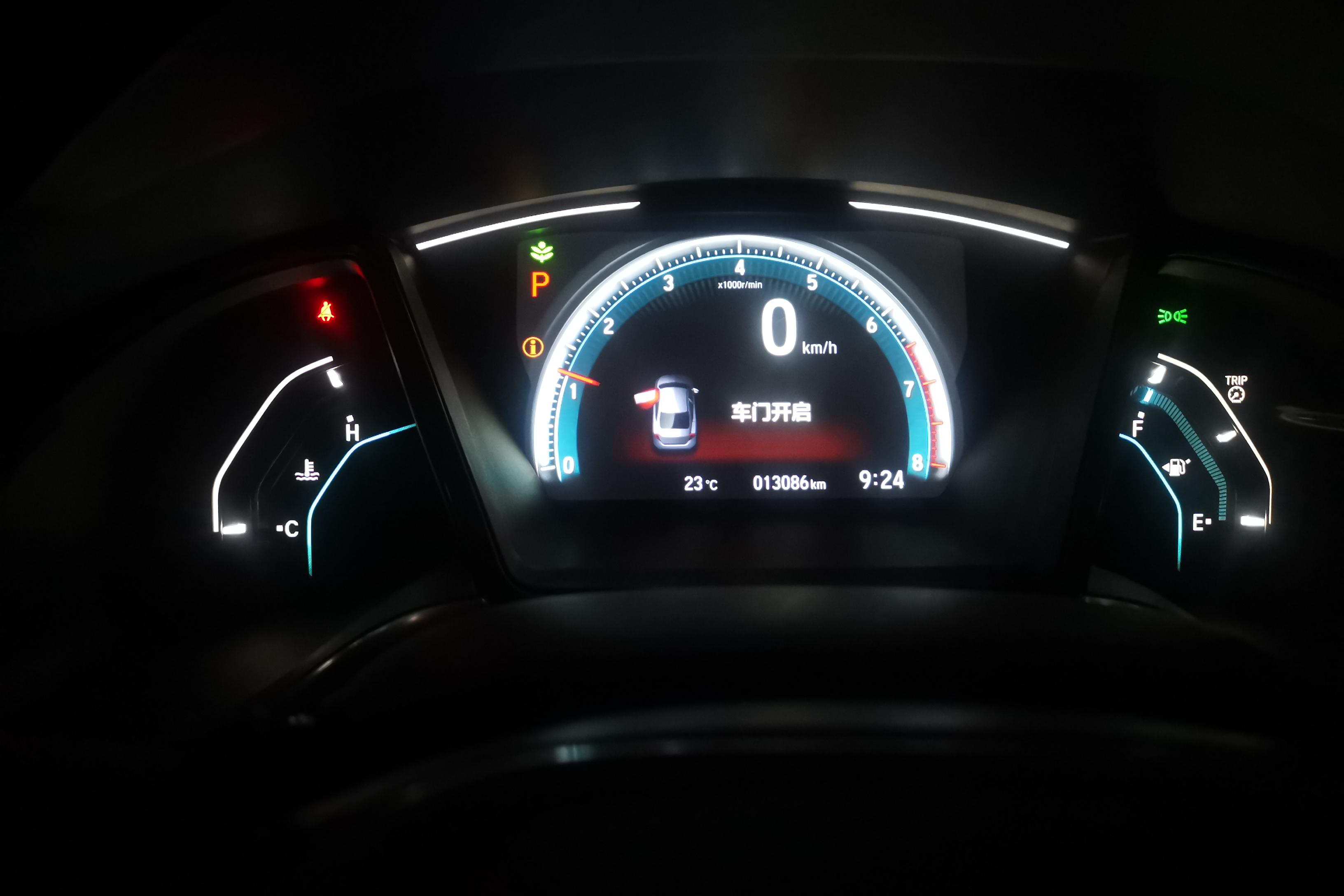本田思域 2019款 1.5T 自动 劲动版220TURBO (国Ⅵ) 