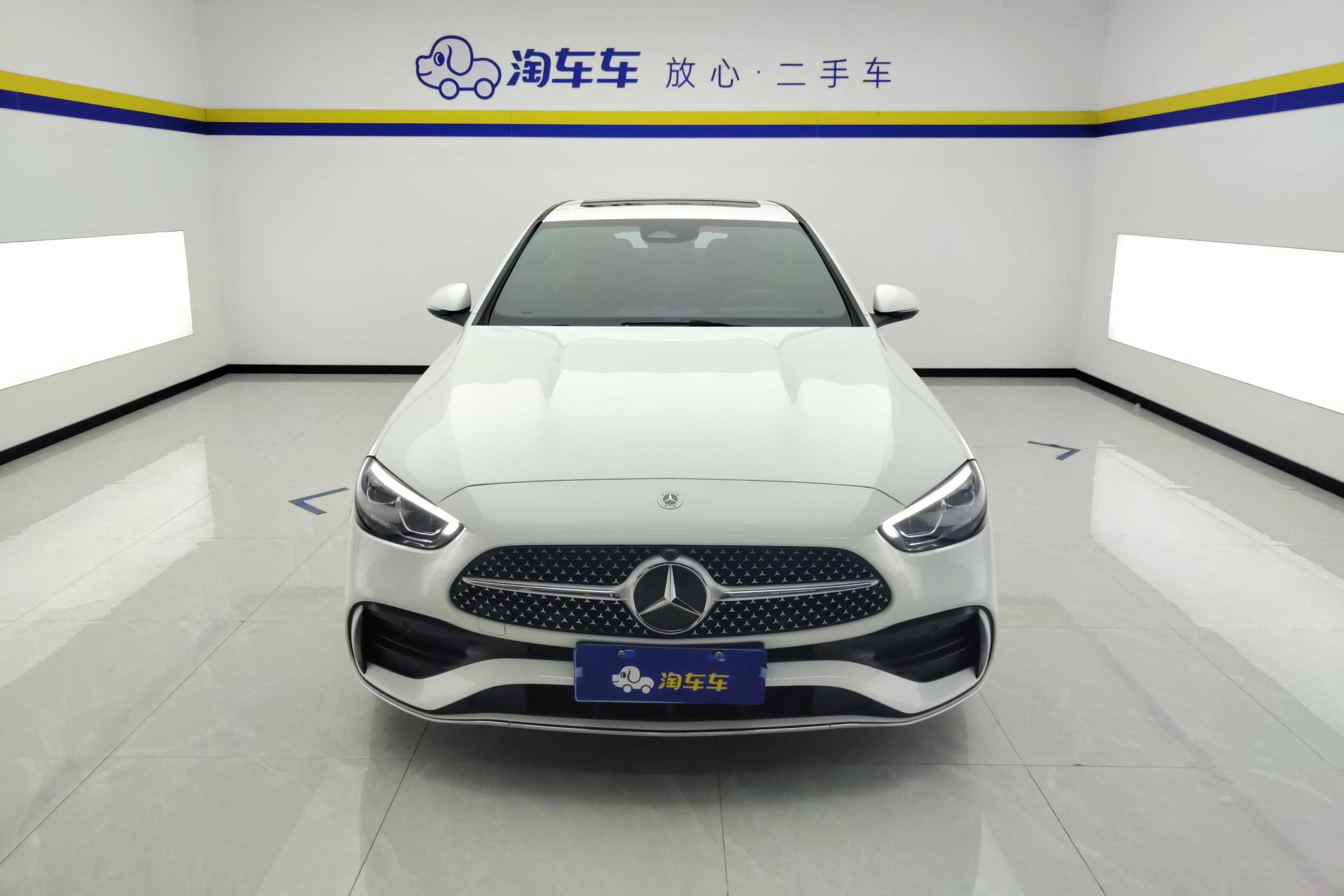 【济宁二手奔驰C级】奔驰C级 C200L 2022款 1.5T 自动 改款运动版