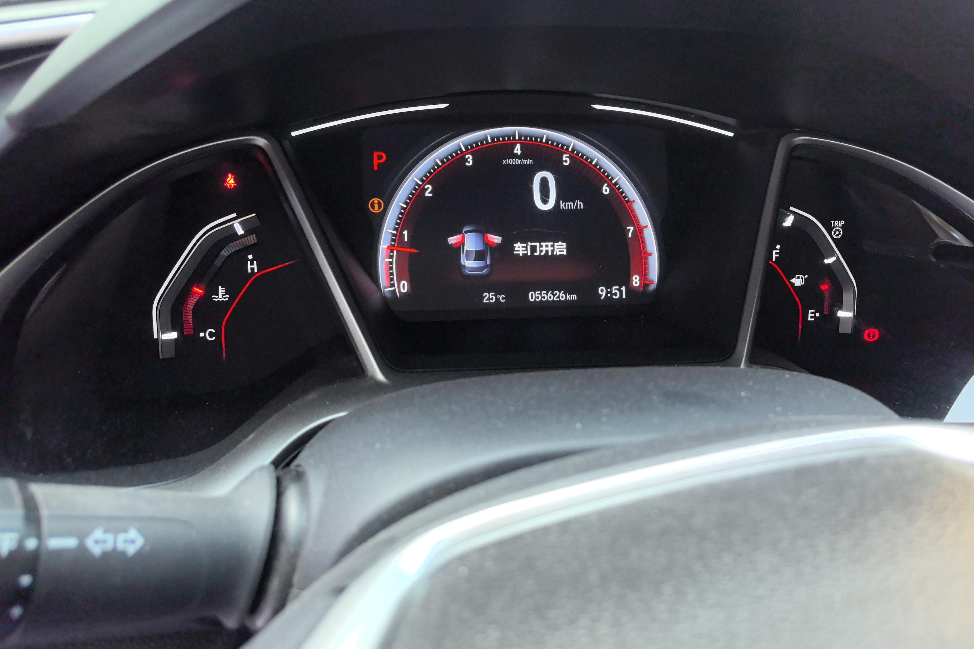 本田思域 2019款 1.5T 自动 燃动版220TURBO (国Ⅵ) 