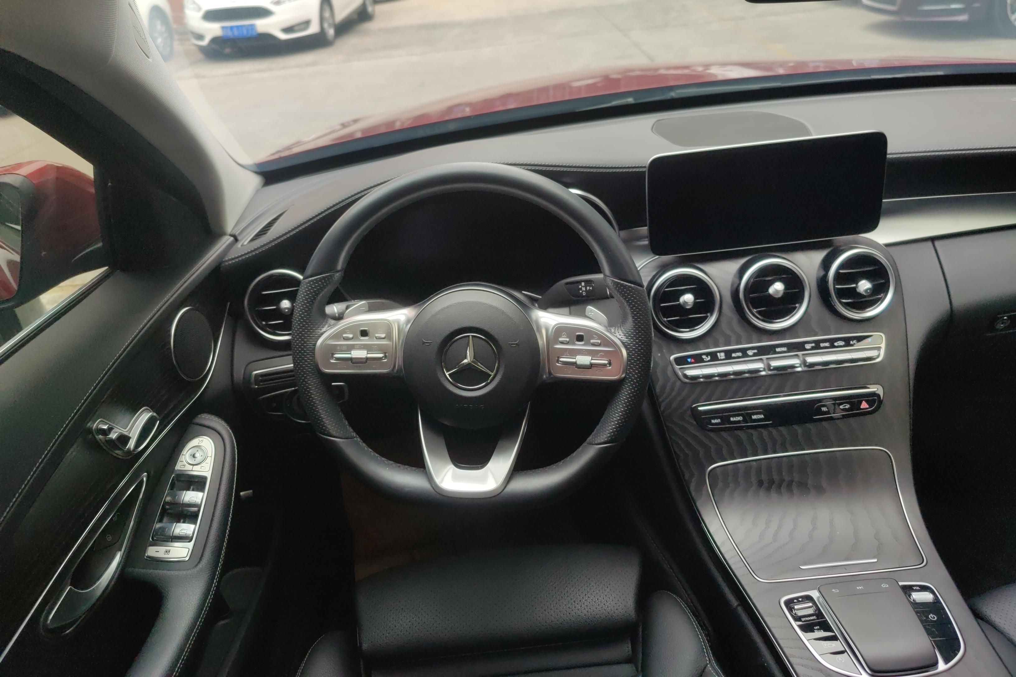 奔驰C级 C200L 2021款 1.5T 自动 时尚型运动版 (国Ⅵ) 