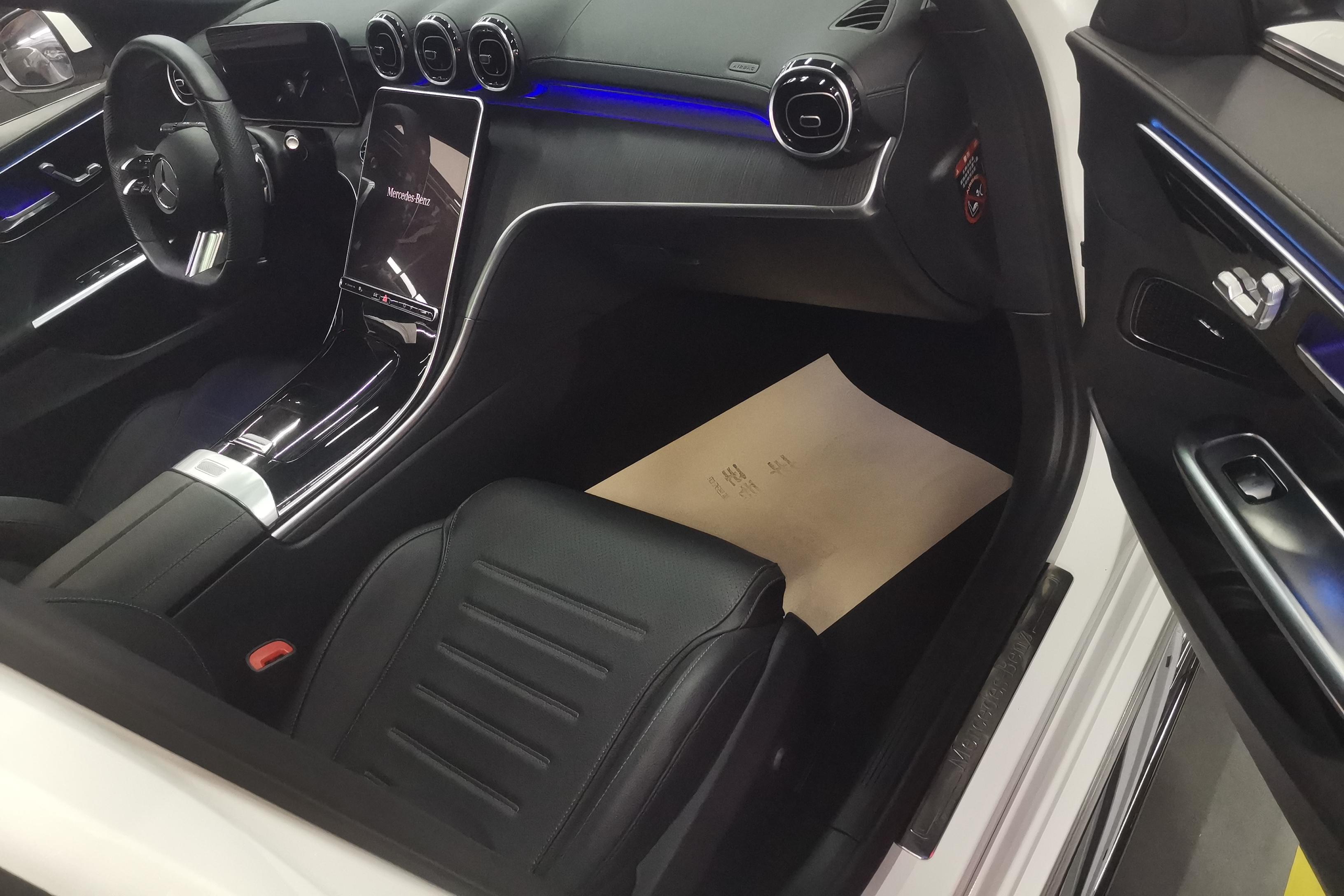 奔驰C级 C200L 2022款 1.5T 自动 运动版 (国Ⅵ) 