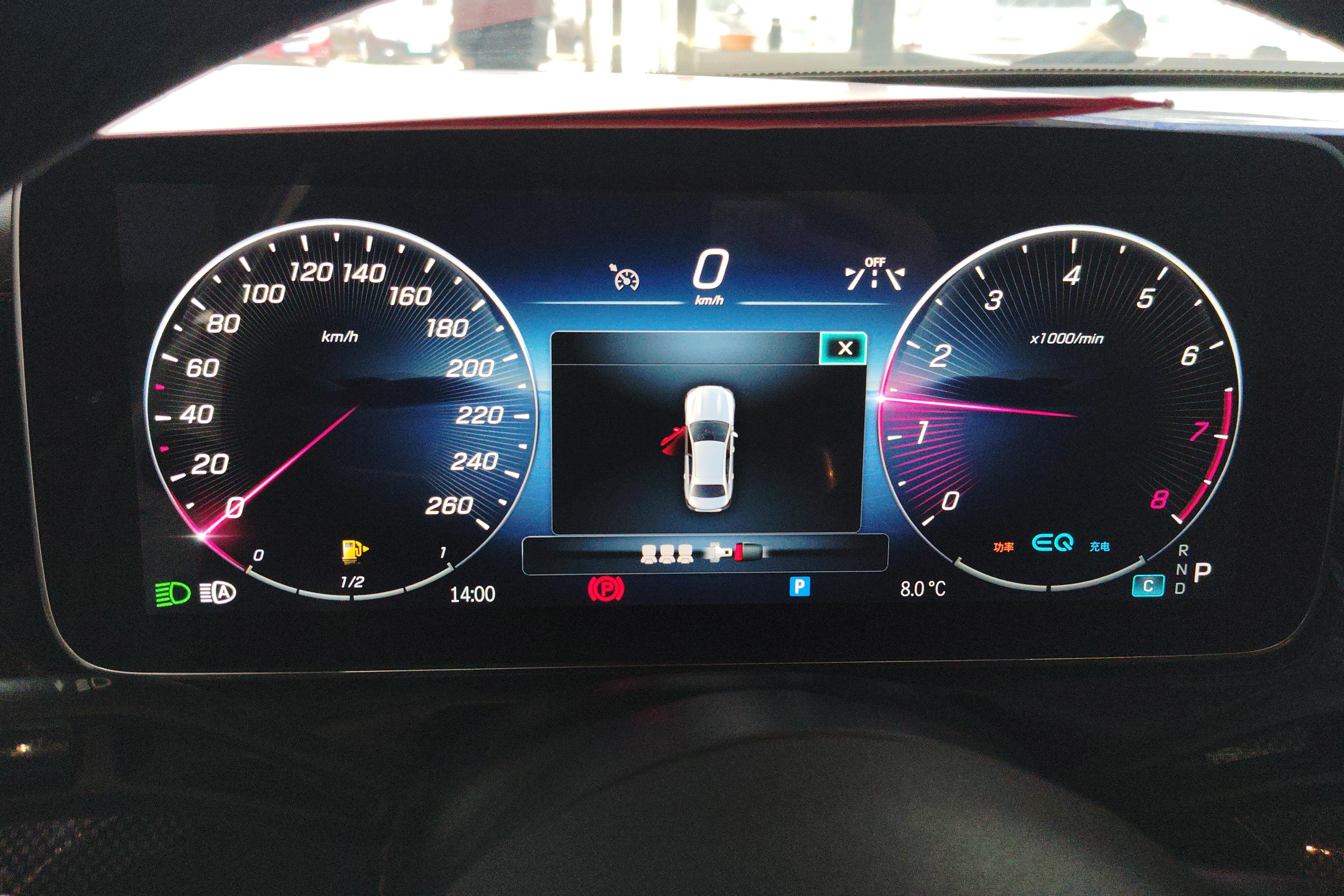 奔驰C级 C260L 2022款 1.5T 自动 运动版 (国Ⅵ) 